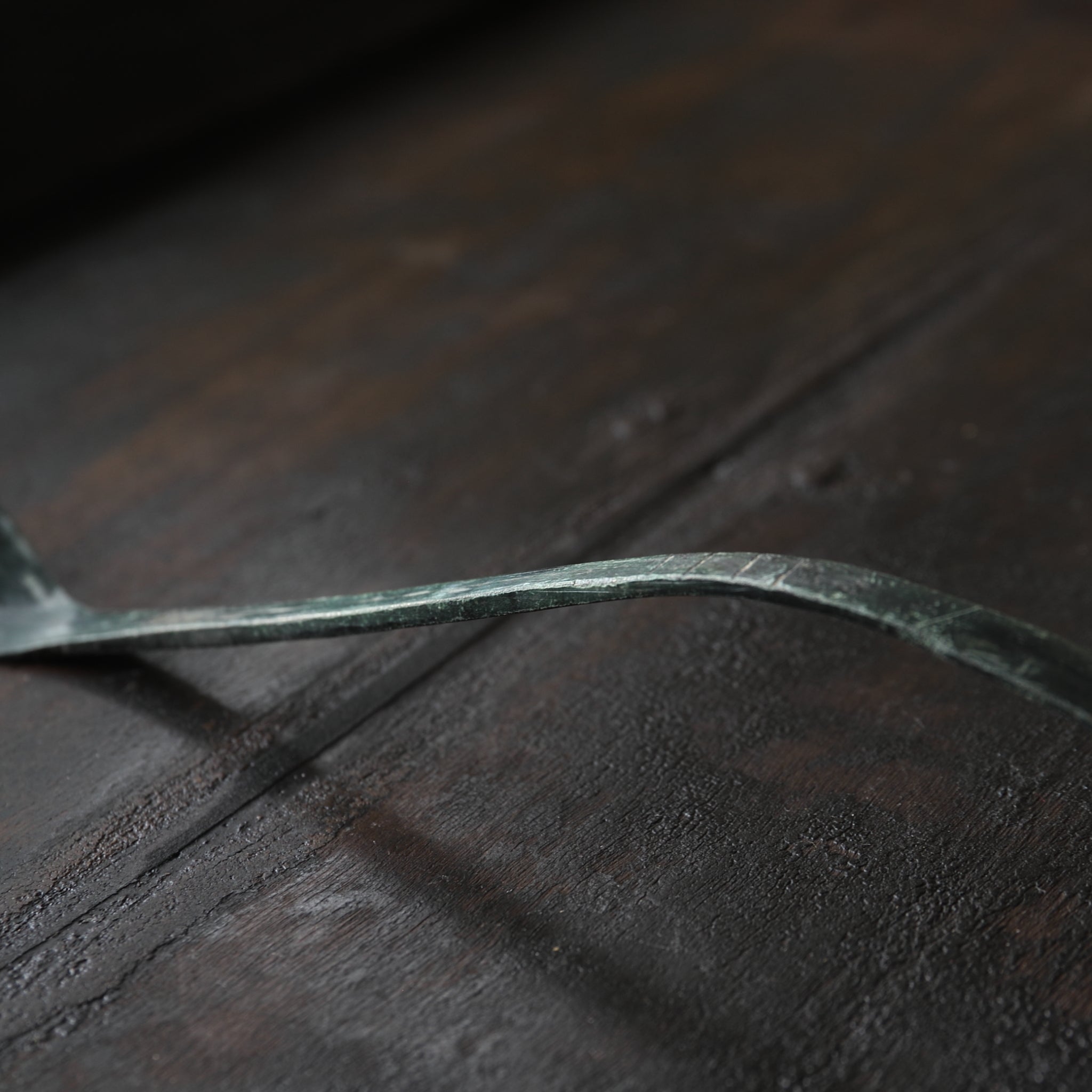 BRONZE SPOON / ASH SPOON, Sahari, Goryeo Dynasty(918–1392CE)