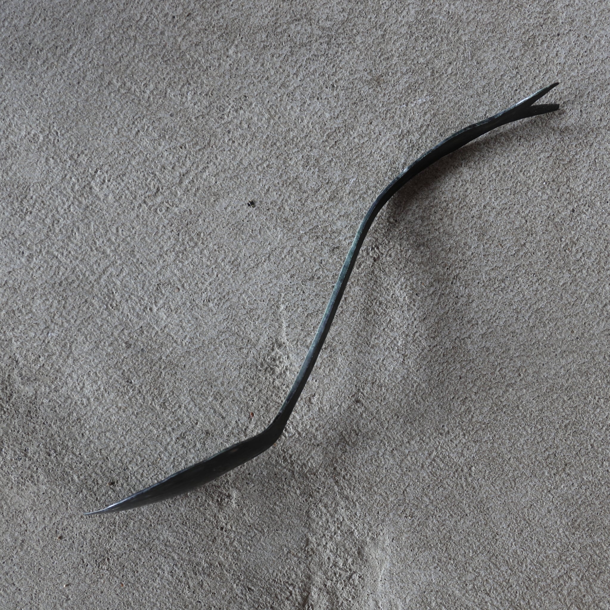 BRONZE SPOON / ASH SPOON, Sahari, Goryeo Dynasty(918–1392CE)