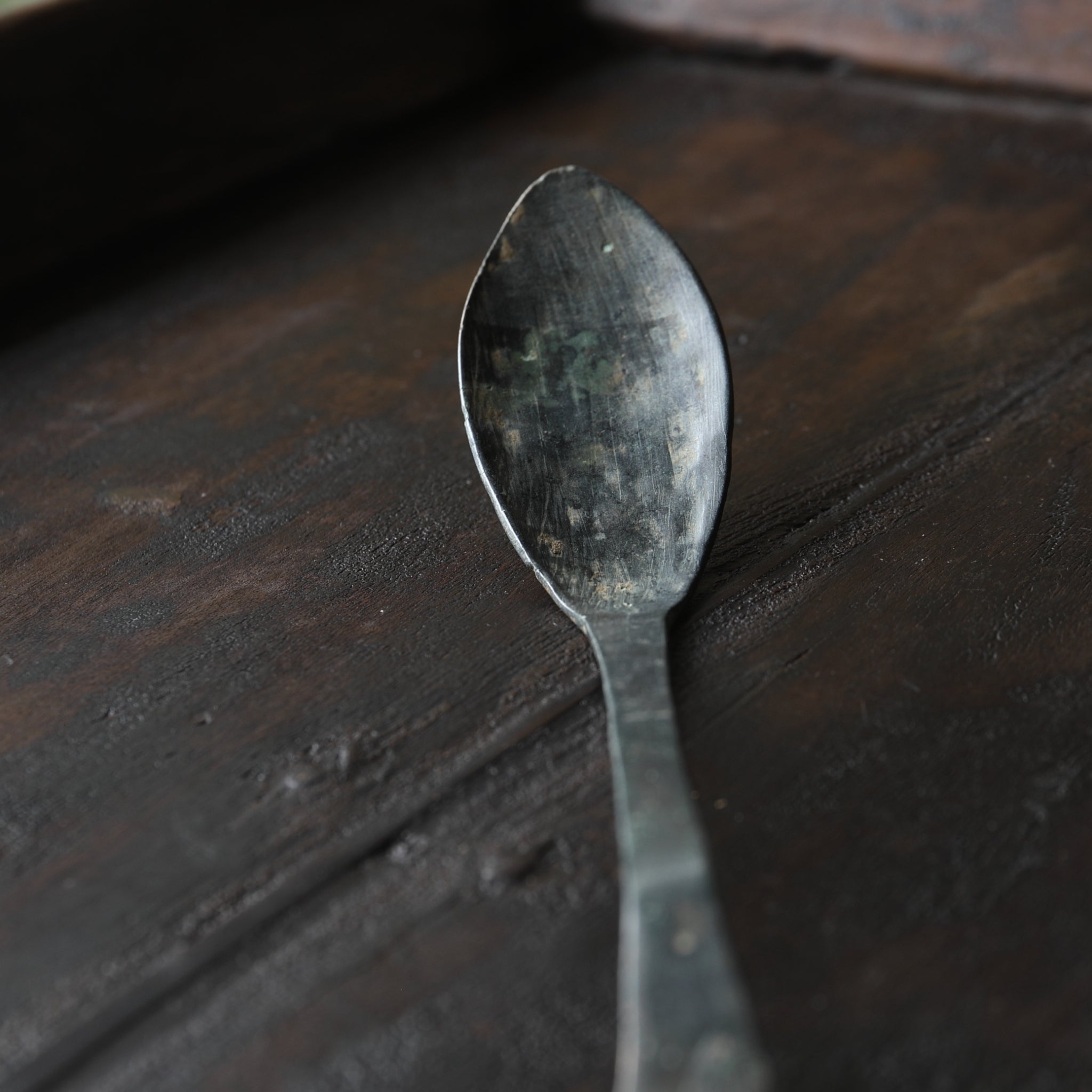 CUCCHIAIO DI BRONZO / CUCCHIAIO PER CENERE, Sahari, Dinastia Goryeo(918–1392 d.C.)