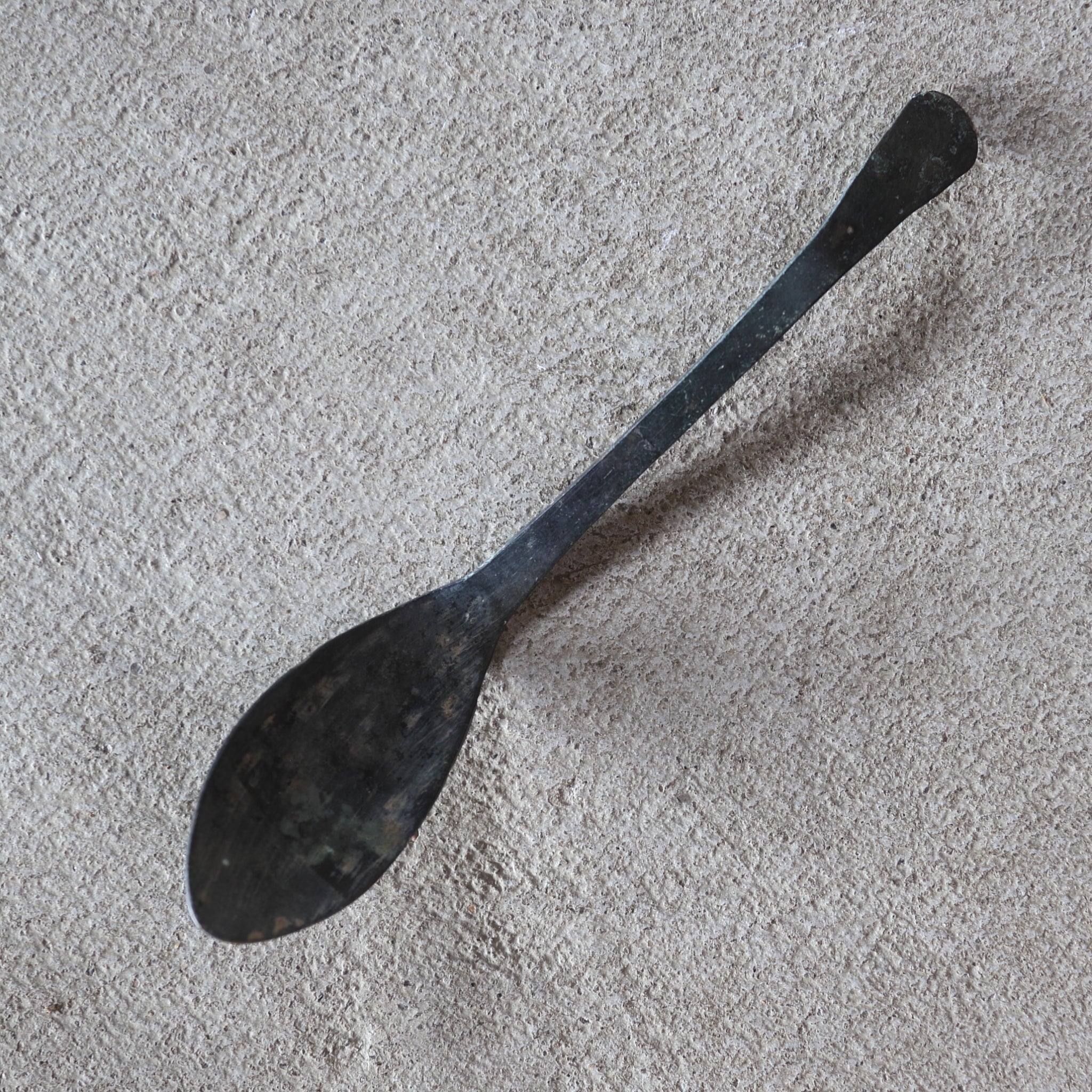 CUCCHIAIO DI BRONZO / CUCCHIAIO PER CENERE, Sahari, Dinastia Goryeo(918–1392 d.C.)