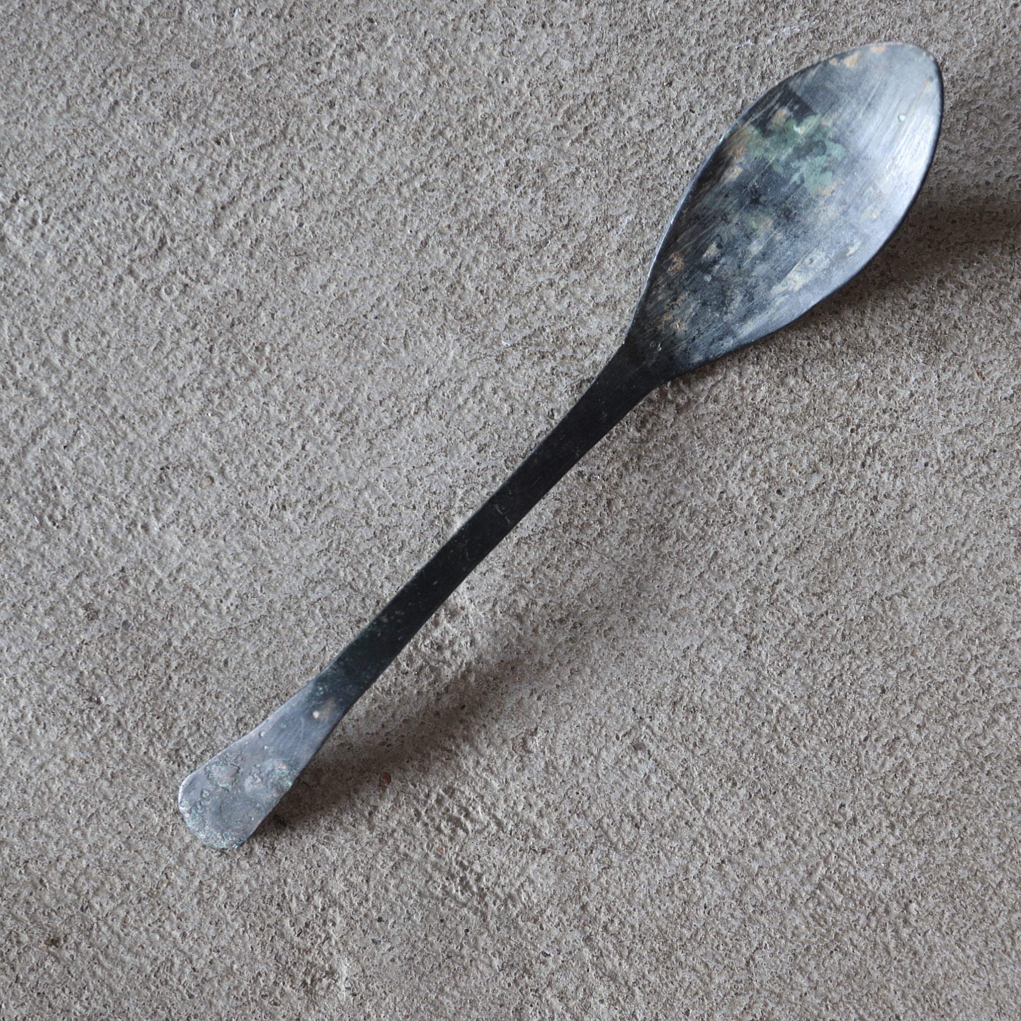 CUCCHIAIO DI BRONZO / CUCCHIAIO PER CENERE, Sahari, Dinastia Goryeo(918–1392 d.C.)