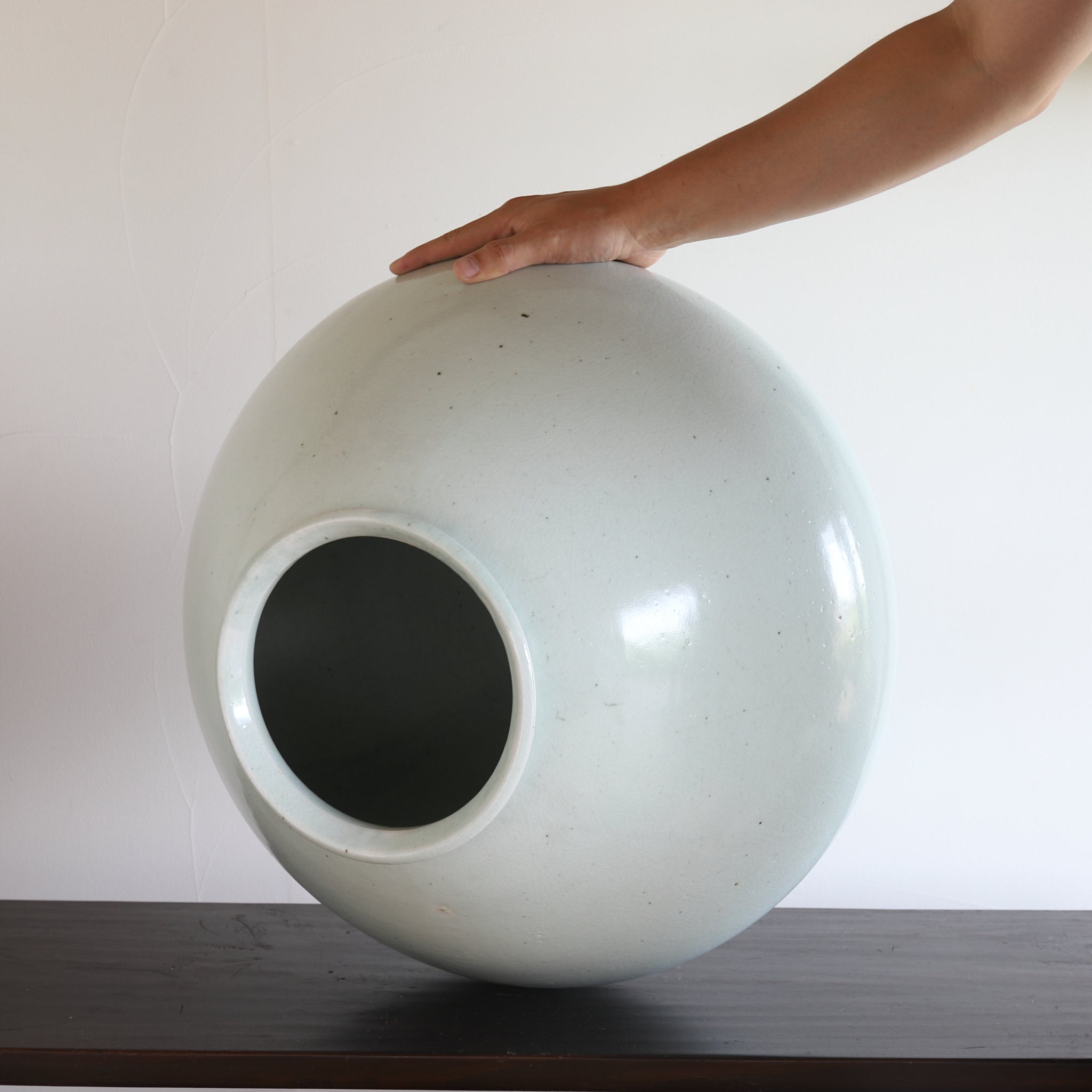 MOON JAR, Weißporzellan, Joseon-Dynastie(1392–1897 n. Chr.)