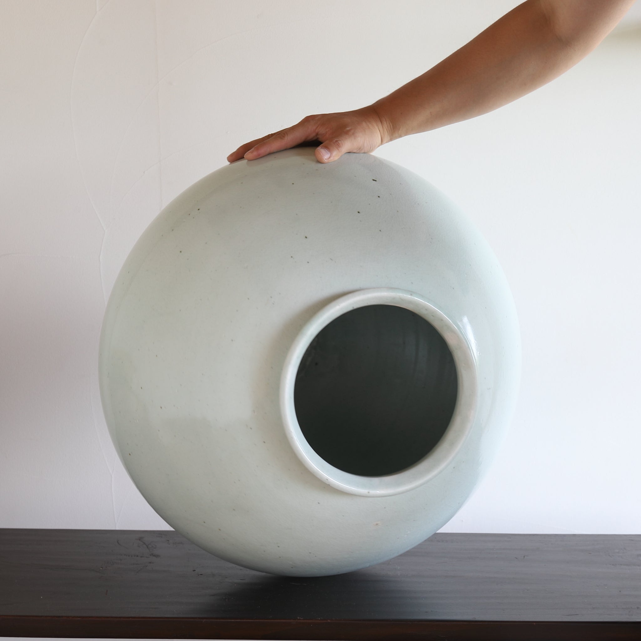 MOON JAR, Weißporzellan, Joseon-Dynastie(1392–1897 n. Chr.)