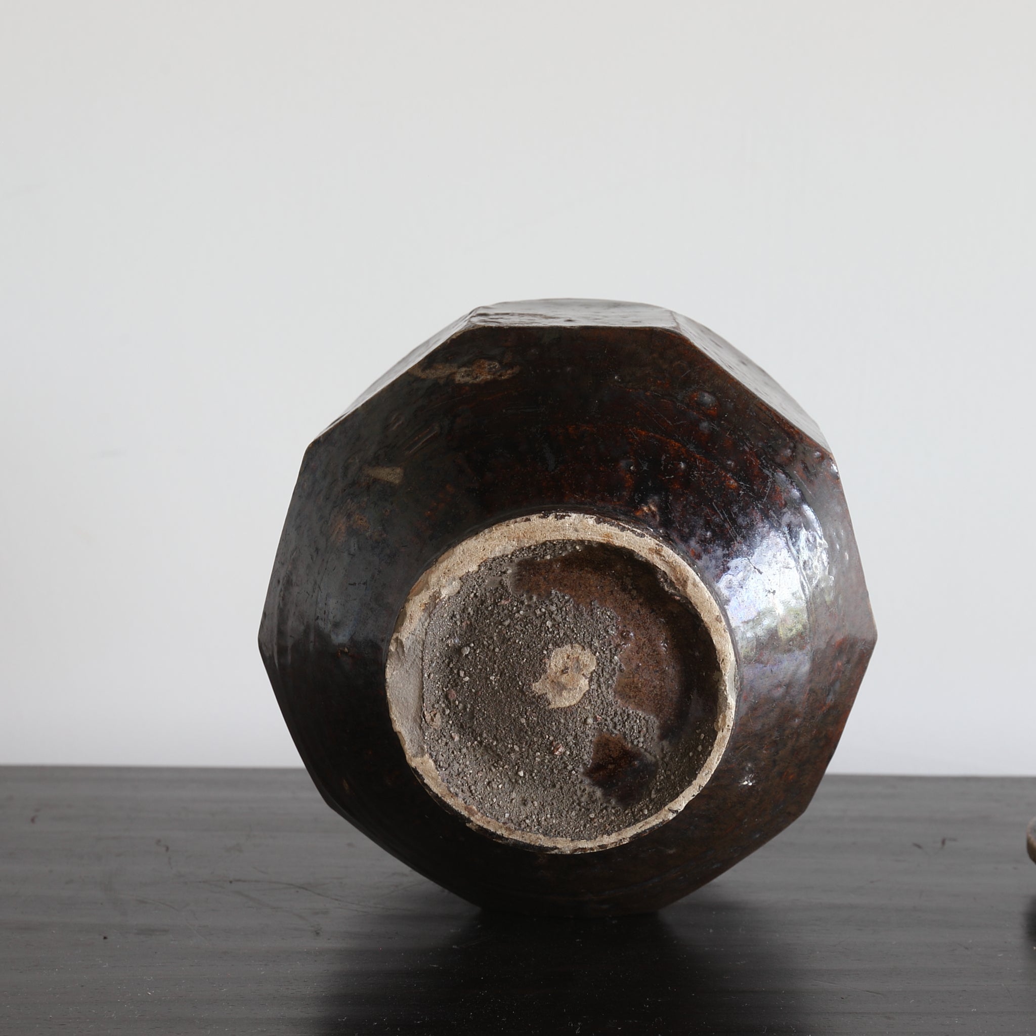 FLASCHE, Bernsteinglasiert, Joseon-Dynastie(1392–1897 n. Chr.)