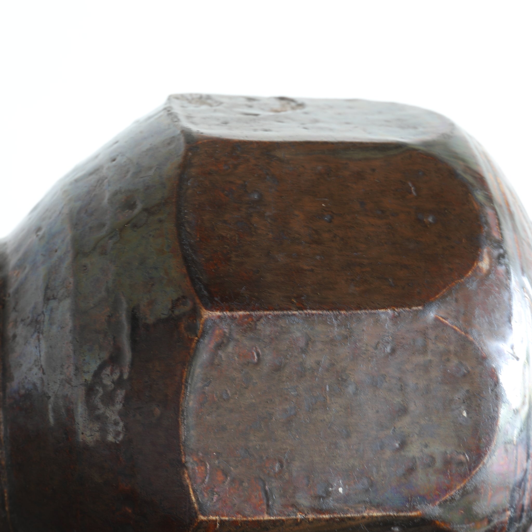FLASCHE, Bernsteinglasiert, Joseon-Dynastie(1392–1897 n. Chr.)