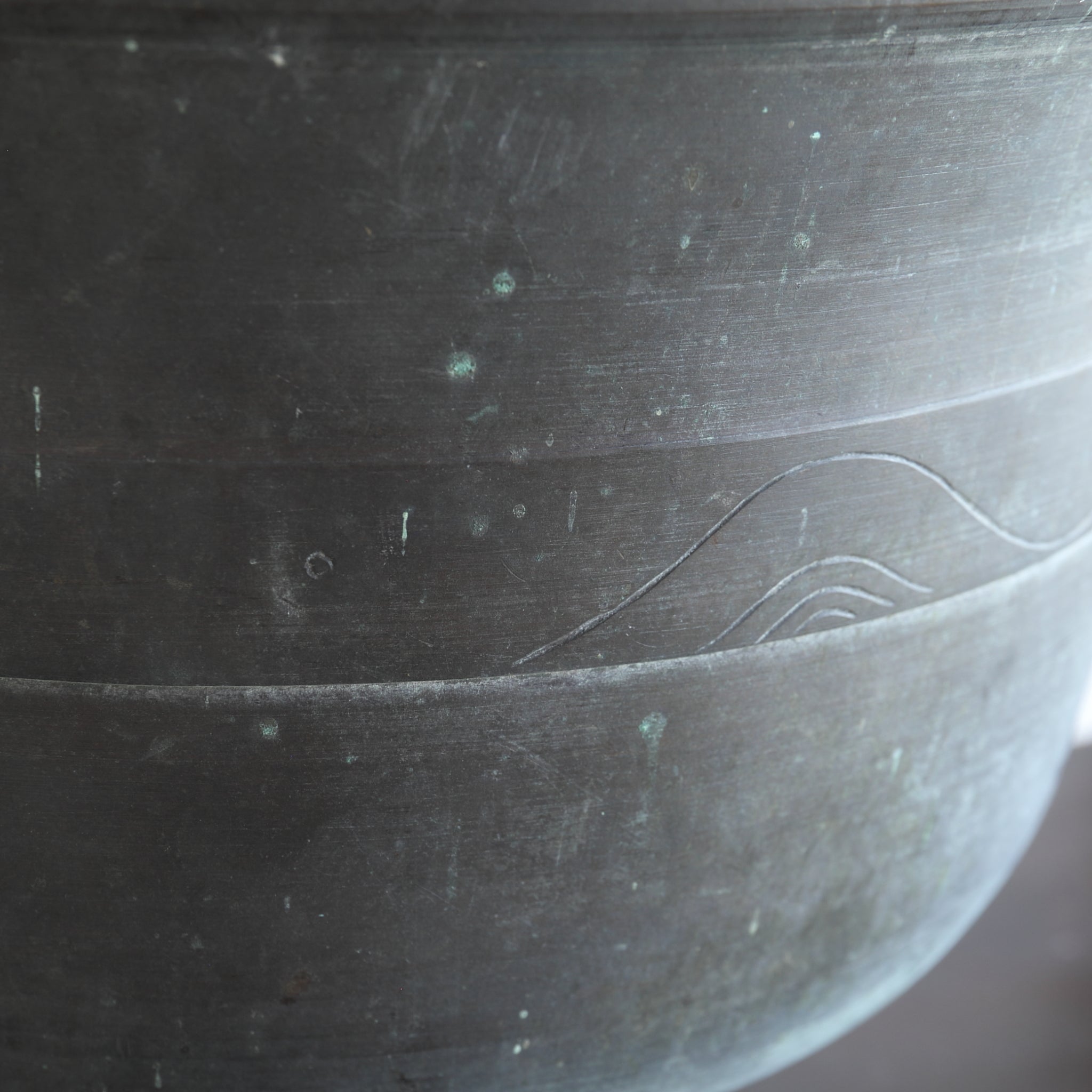 BRASERO PARA TETERA DE COBRE VIEJO, Dinastía Qing(1616–1911 d. C.)