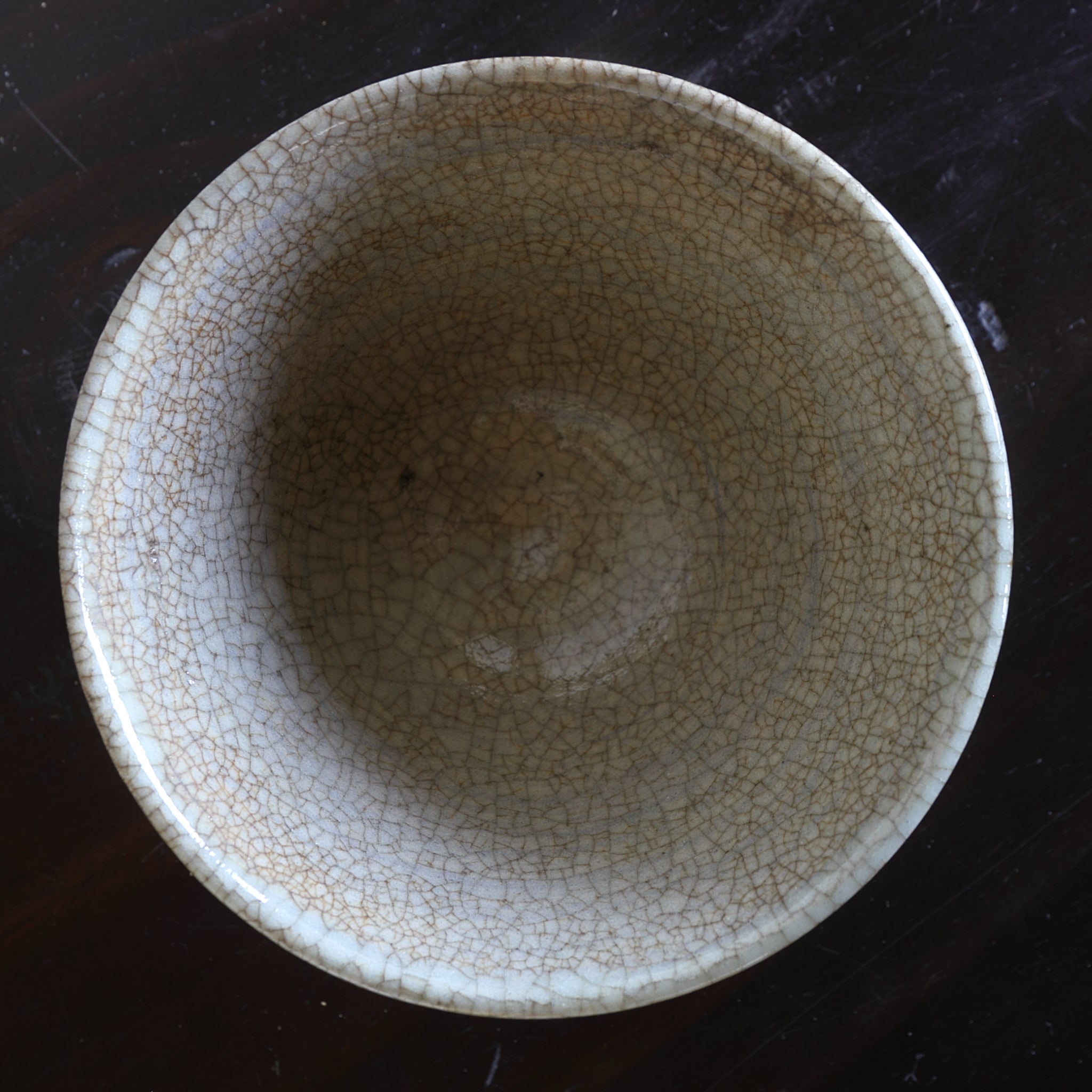 OLD TEA BOWL, White porcelain, Early Modern Period(16th–19th centuries)