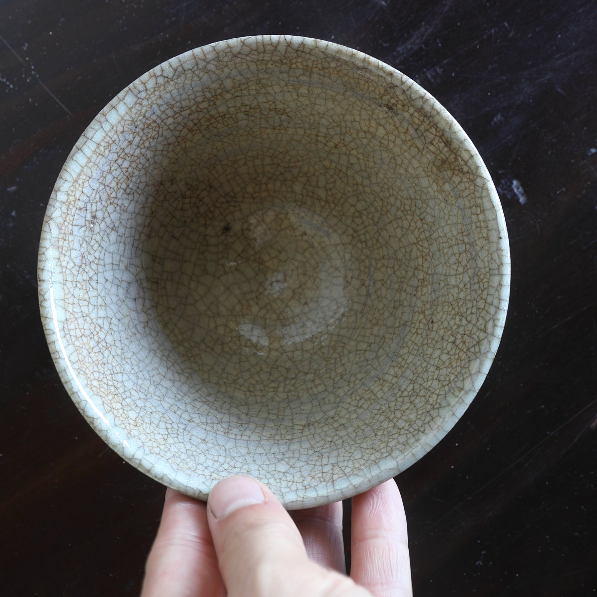 OLD TEA BOWL, White porcelain, Early Modern Period(16th–19th centuries)