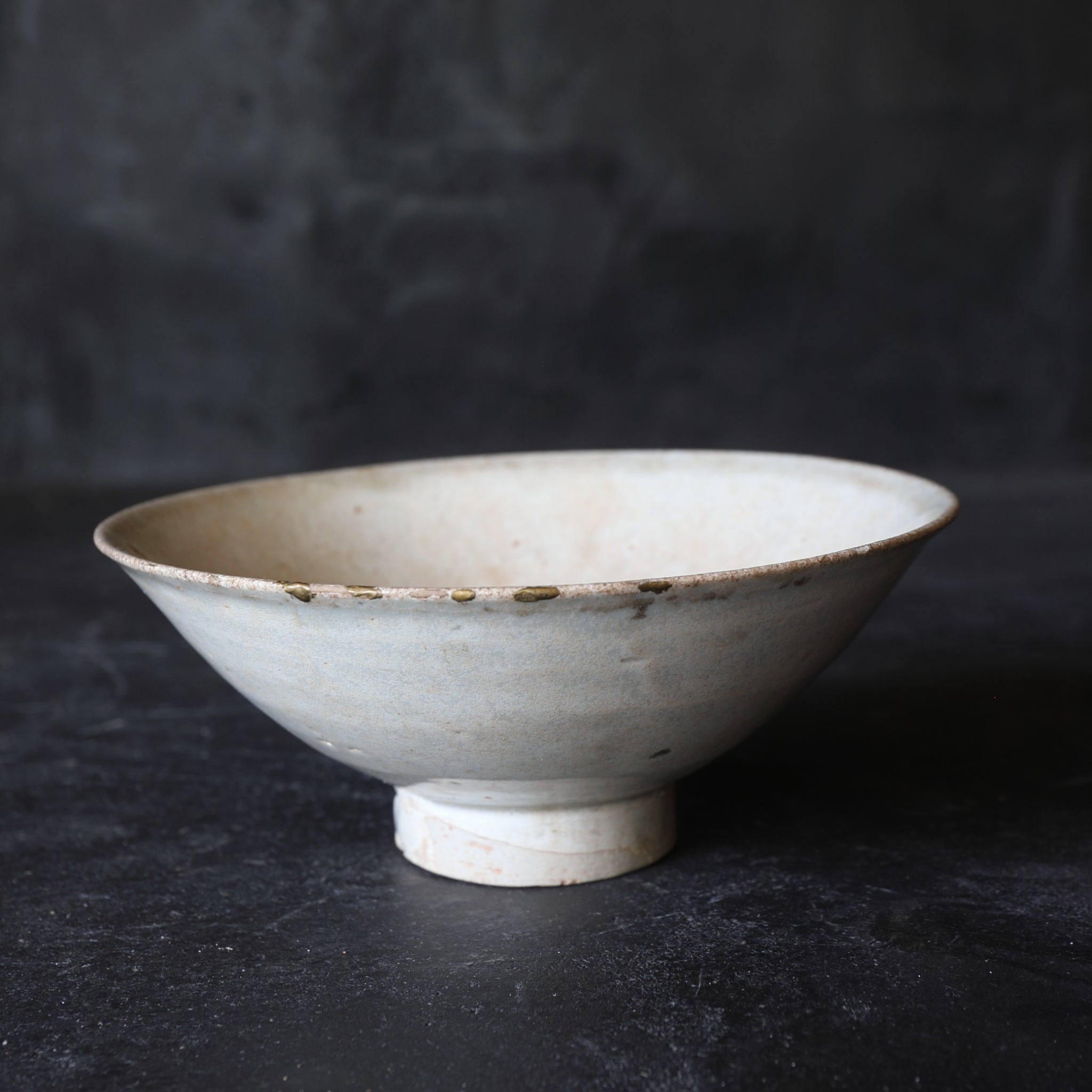 TAZÓN DE TÉ, Porcelana blanca, importación antigua, Dinastía Song(960–1279 d. C.)