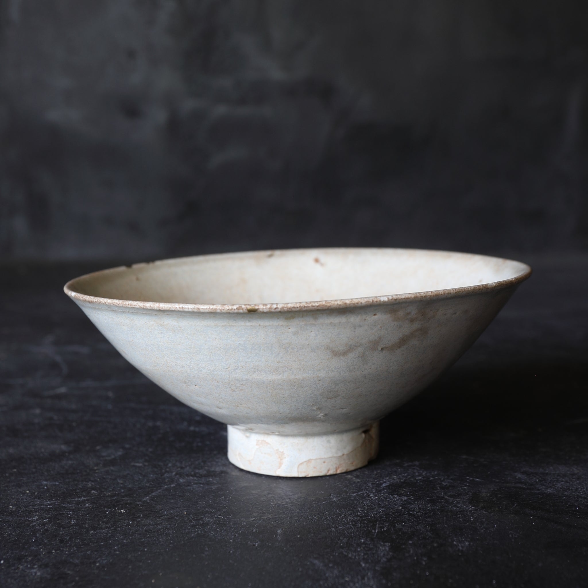 TAZÓN DE TÉ, Porcelana blanca, importación antigua, Dinastía Song(960–1279 d. C.)