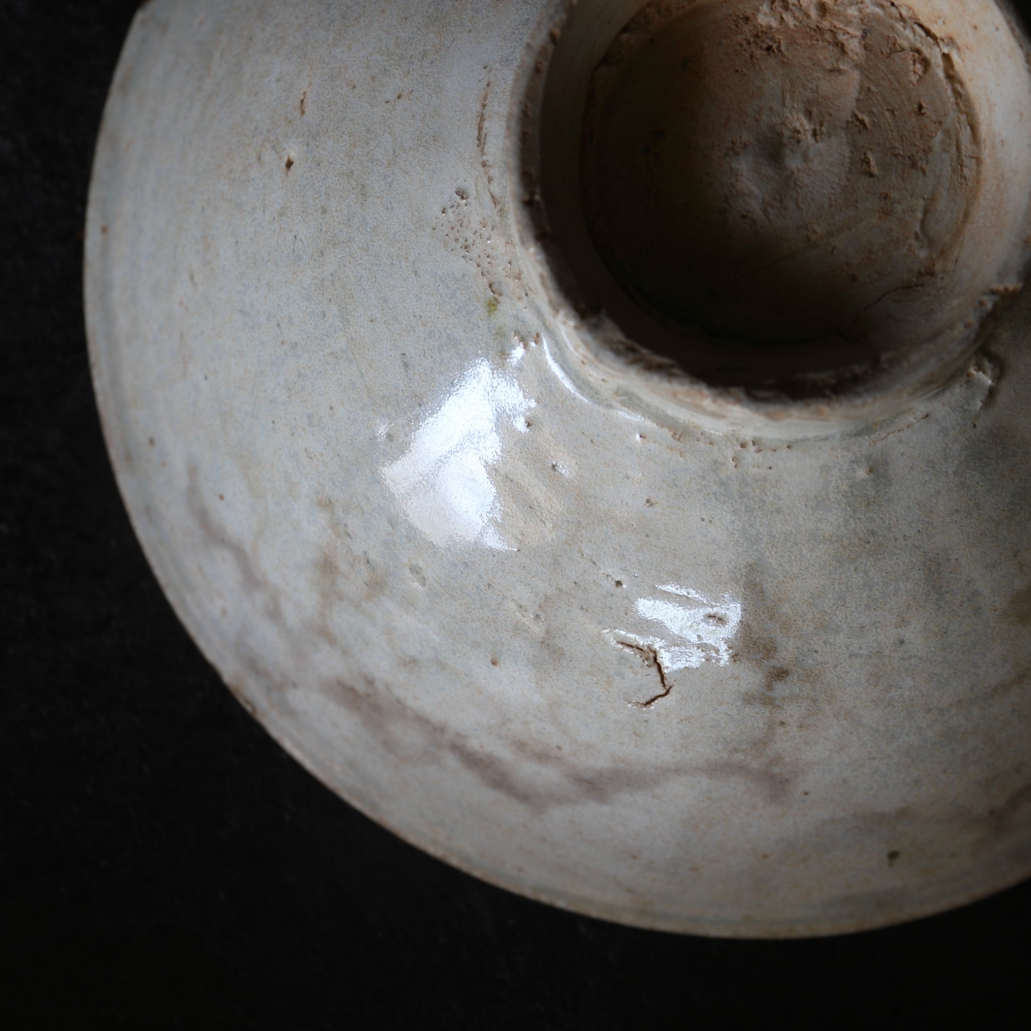 TAZÓN DE TÉ, Porcelana blanca, importación antigua, Dinastía Song(960–1279 d. C.)