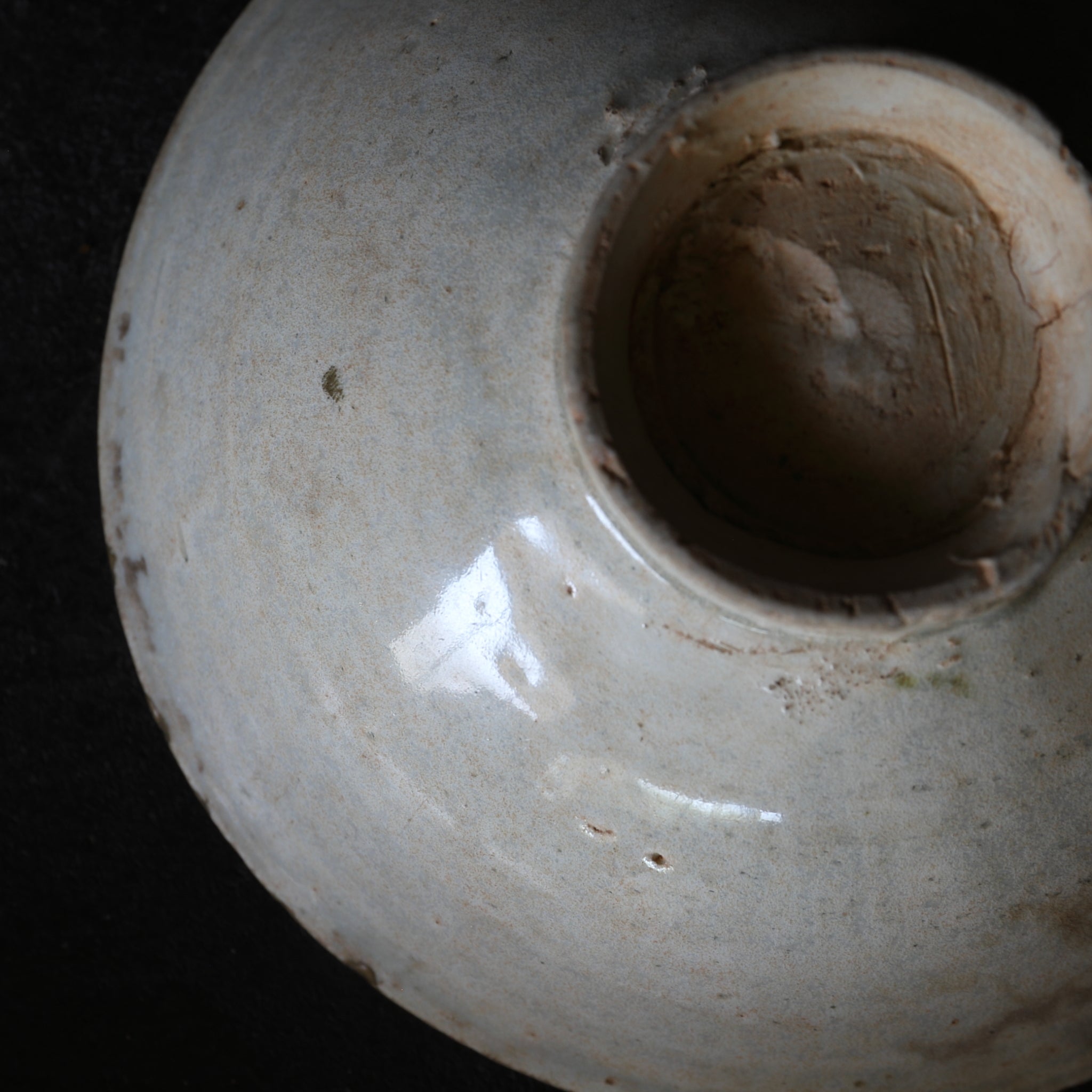 TAZÓN DE TÉ, Porcelana blanca, importación antigua, Dinastía Song(960–1279 d. C.)