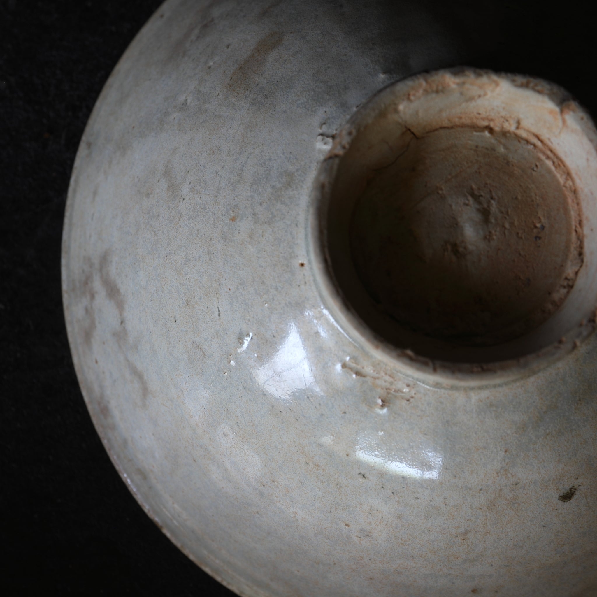 TAZÓN DE TÉ, Porcelana blanca, importación antigua, Dinastía Song(960–1279 d. C.)