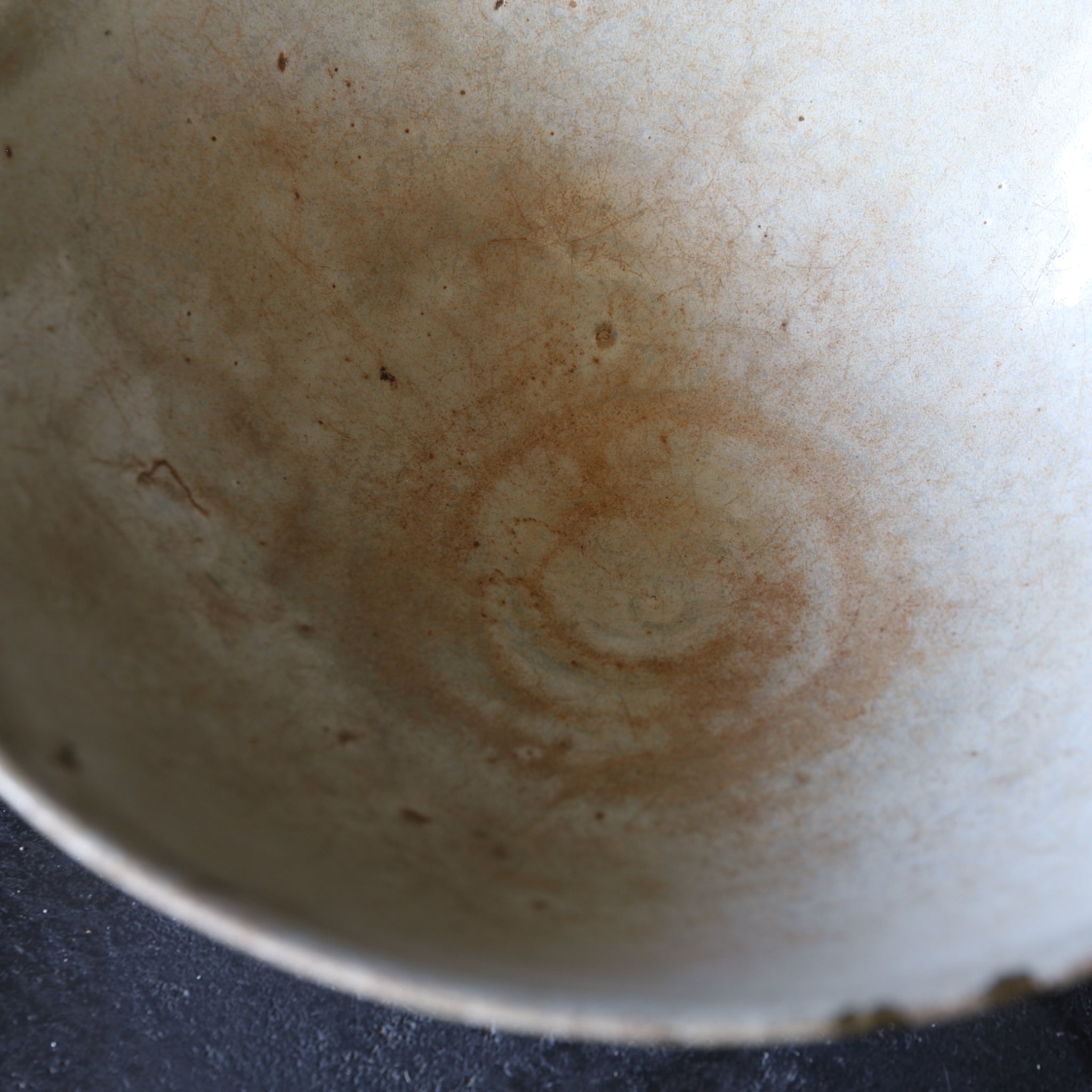 TAZÓN DE TÉ, Porcelana blanca, importación antigua, Dinastía Song(960–1279 d. C.)