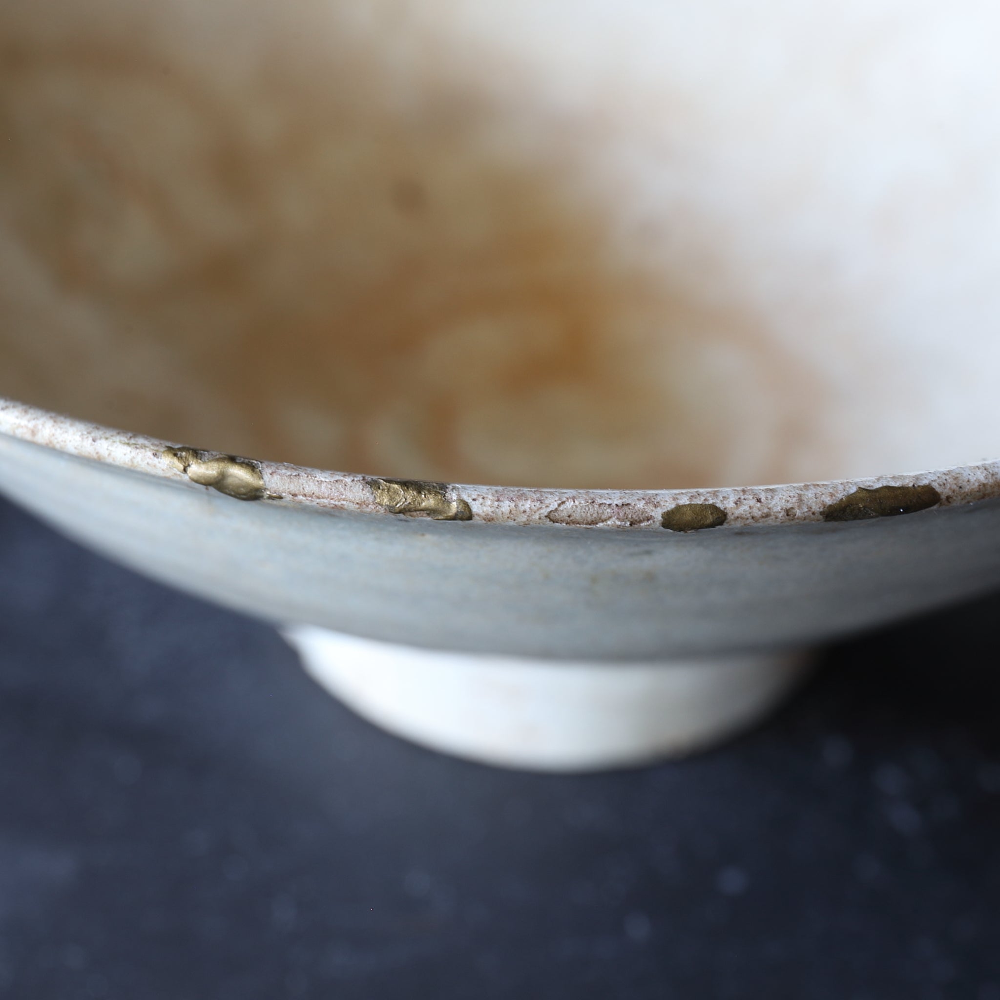 TAZÓN DE TÉ, Porcelana blanca, importación antigua, Dinastía Song(960–1279 d. C.)