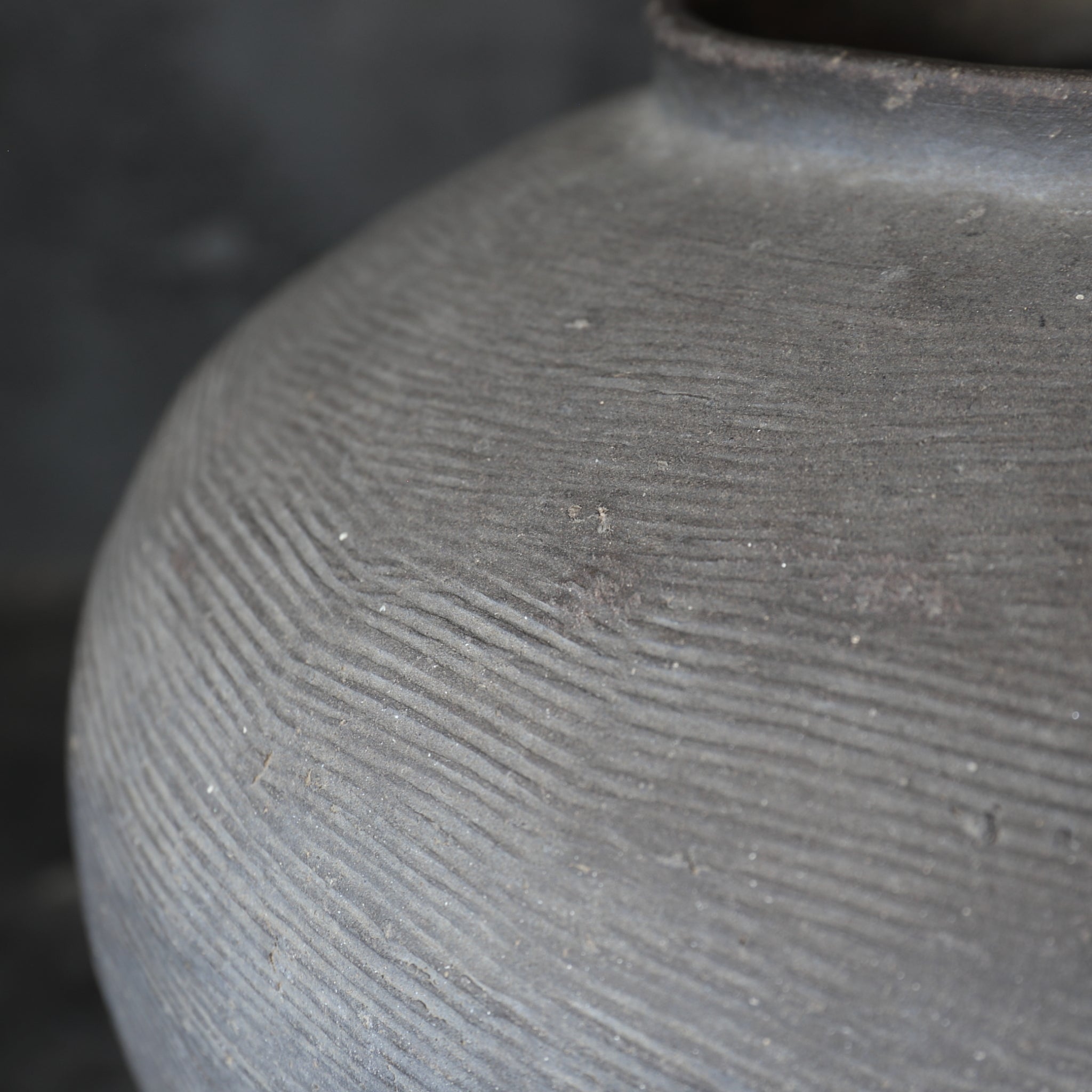 JARRA, Suzu, con diseño impreso, Período Kamakura(1185–1333 d. C.)