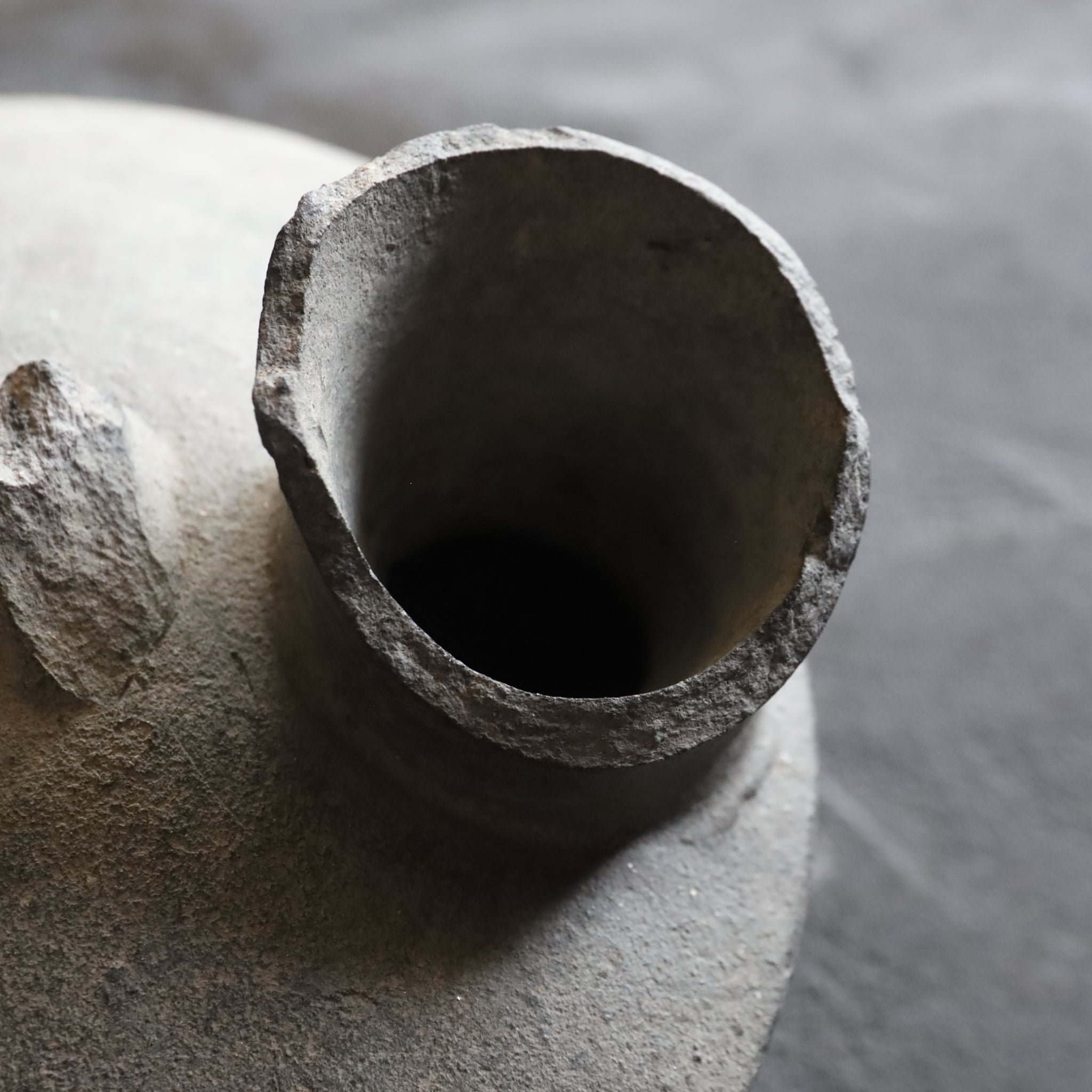 FLACHFLASCHE, Sue-Keramik, Nara-Zeit(710–794 n. Chr.)