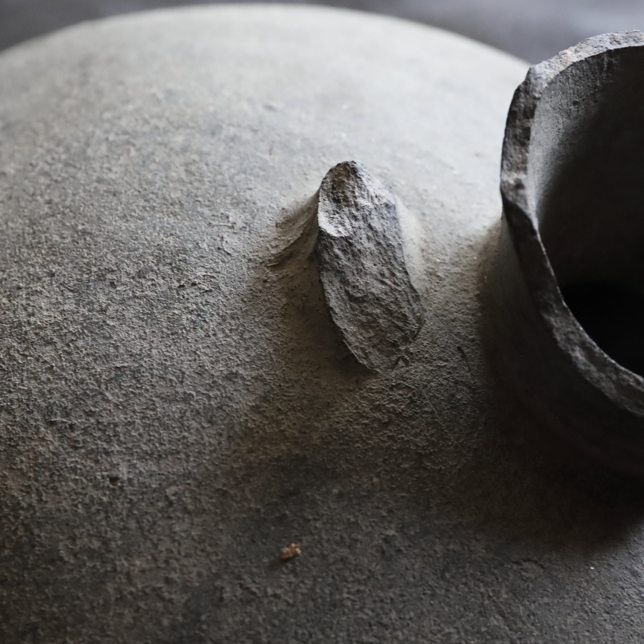 FLACHFLASCHE, Sue-Keramik, Nara-Zeit(710–794 n. Chr.)
