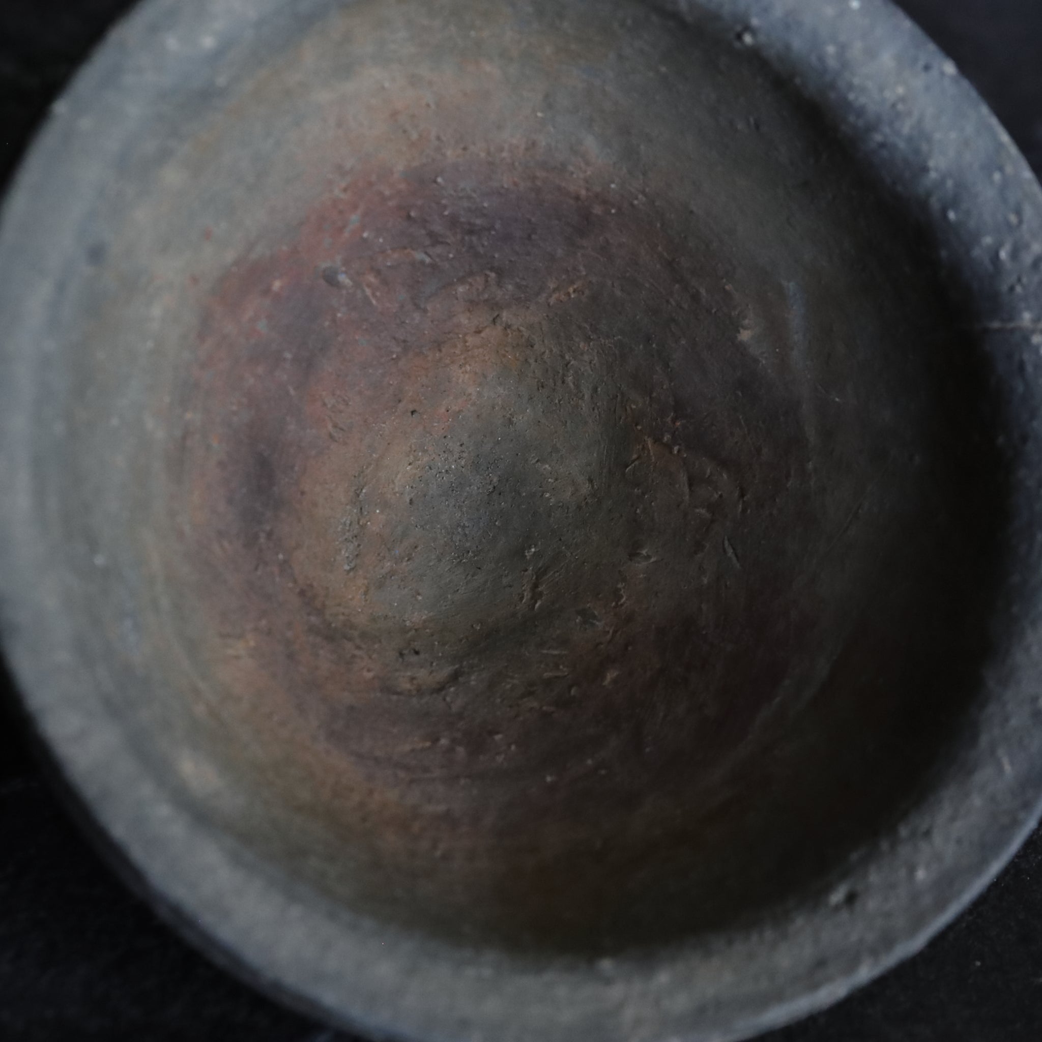 CUENCO CON DOS ASAS, Cerámica Sue, con base anular, Período Nara(710–794 d. C.)
