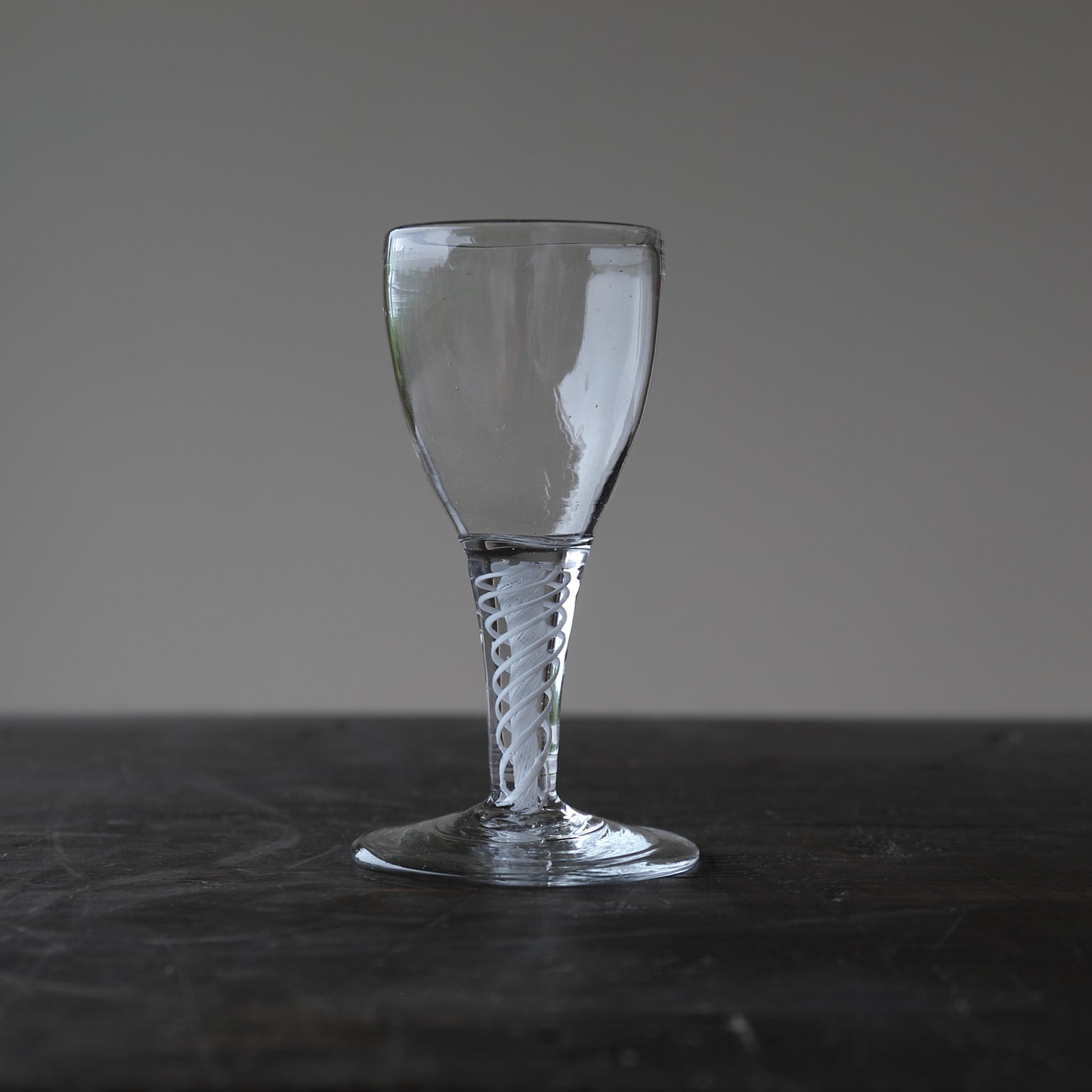 TWIST-STEMMED GLASS, Italian, 19th century, Early Modern Period(16th–19th centuries)