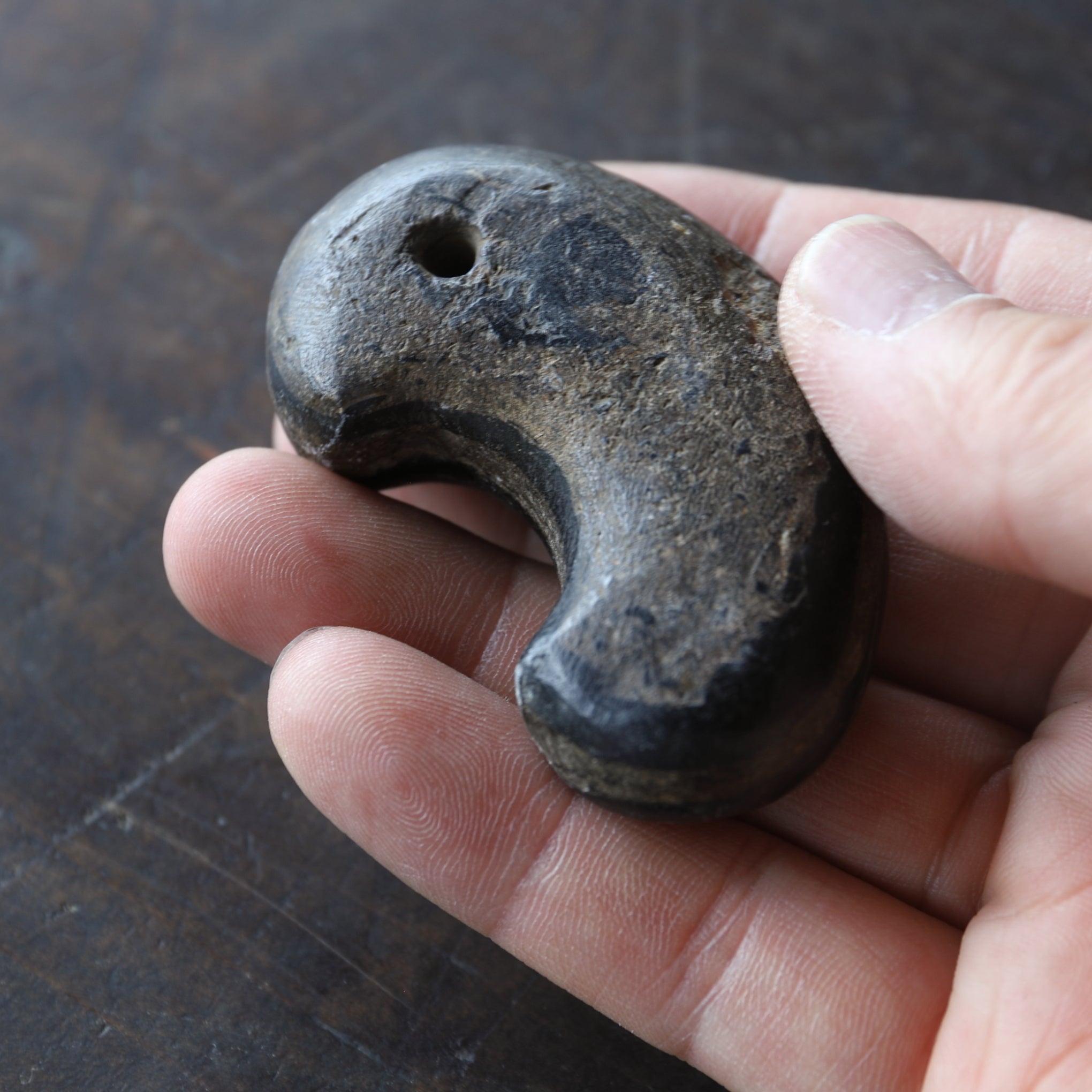 TALK MAGATAMA-PERLE, Paar, Kofun-Zeit(250–581 n. Chr.)