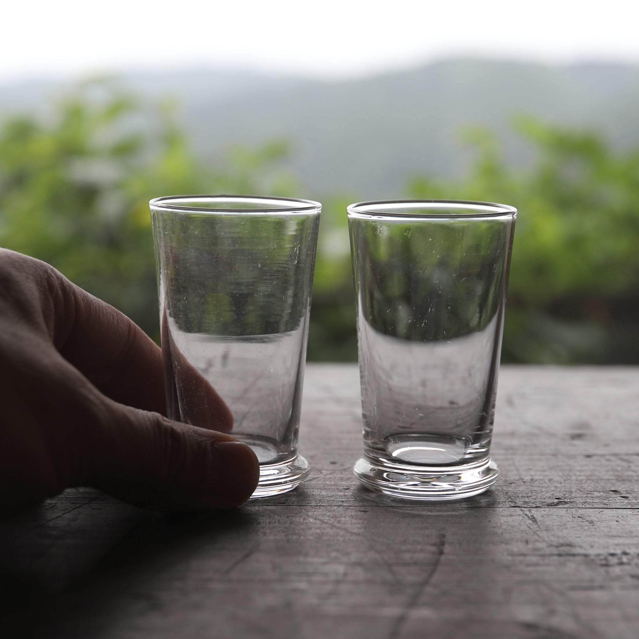 VERRE À LIQUEUR, Paire, Français, XVIIIe s., Période moderne précoce(XVIe–XIXe siècle)