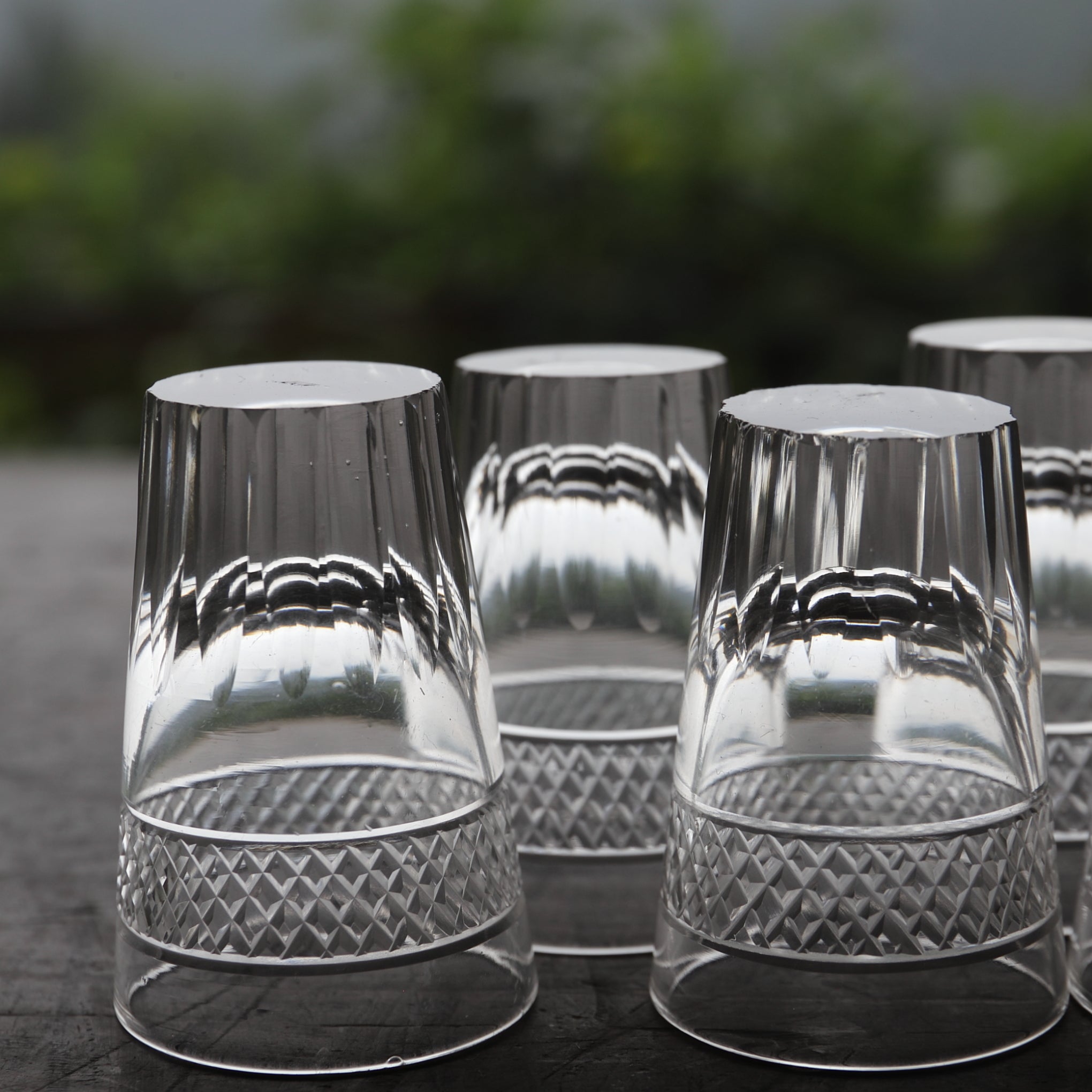 DRINKING GLASS, Set of 5, Meiji Period(1868–1912CE)