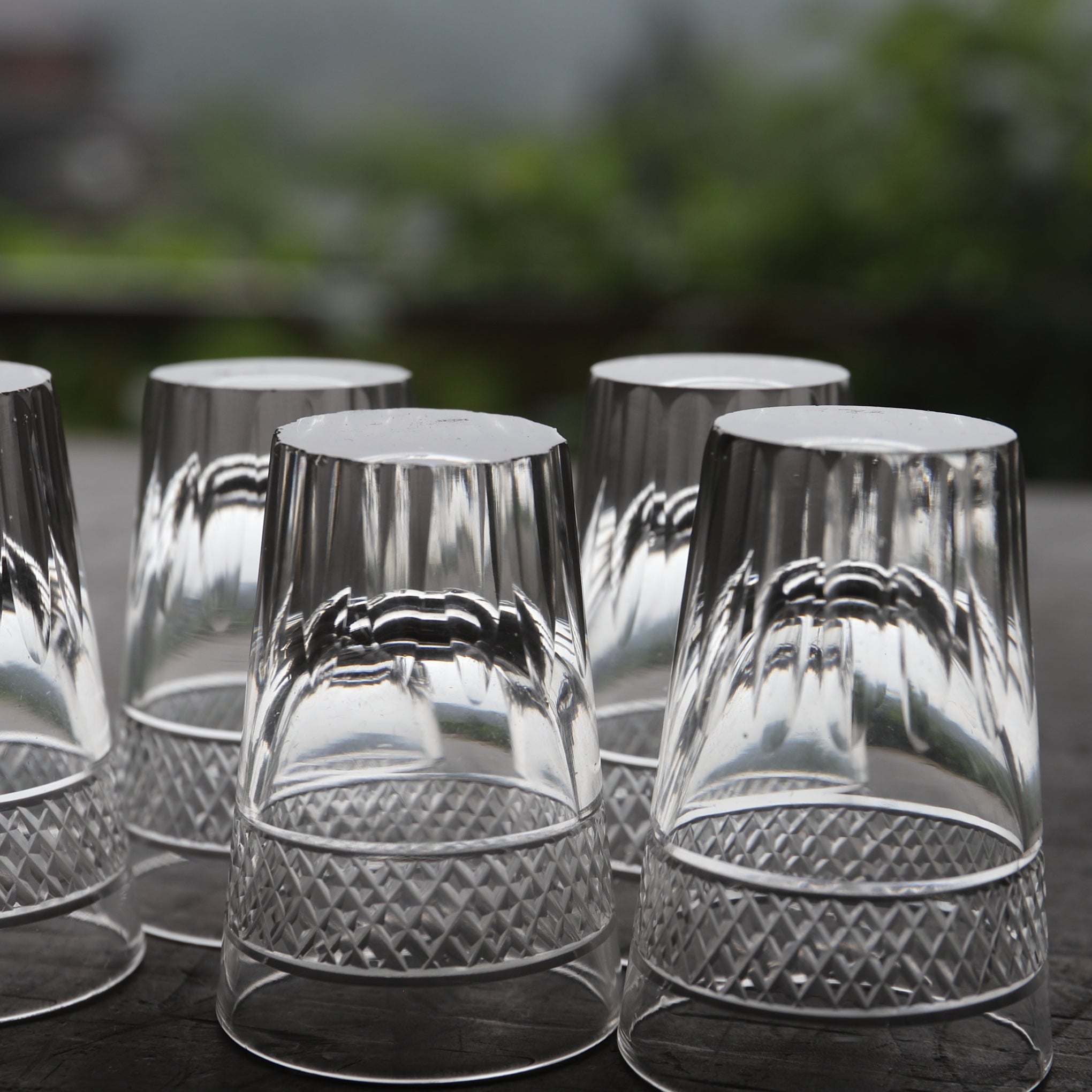 DRINKING GLASS, Set of 5, Meiji Period(1868–1912CE)