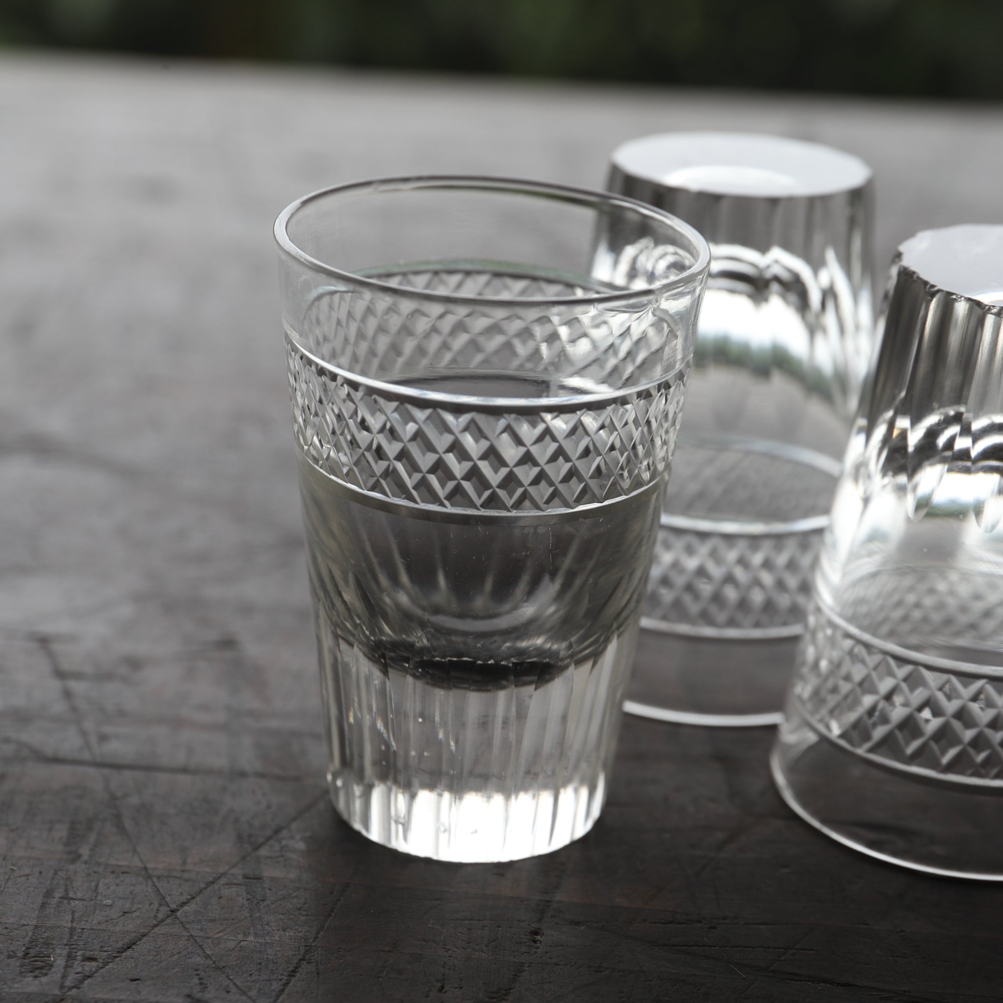 DRINKING GLASS, Set of 5, Meiji Period(1868–1912CE)