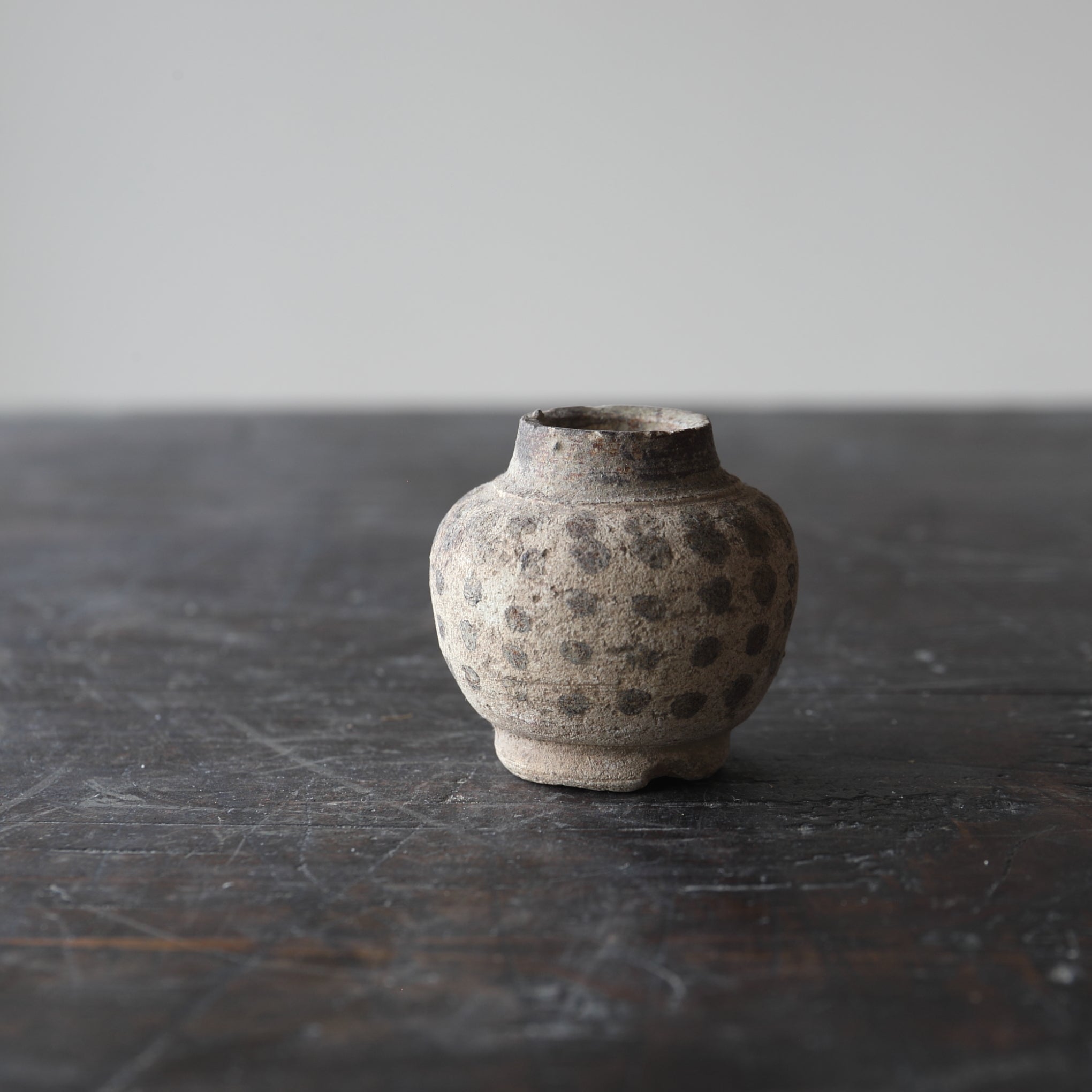 SMALL JAR, Sawankhalok Ware, Middle Ages(12th–16th centuries)