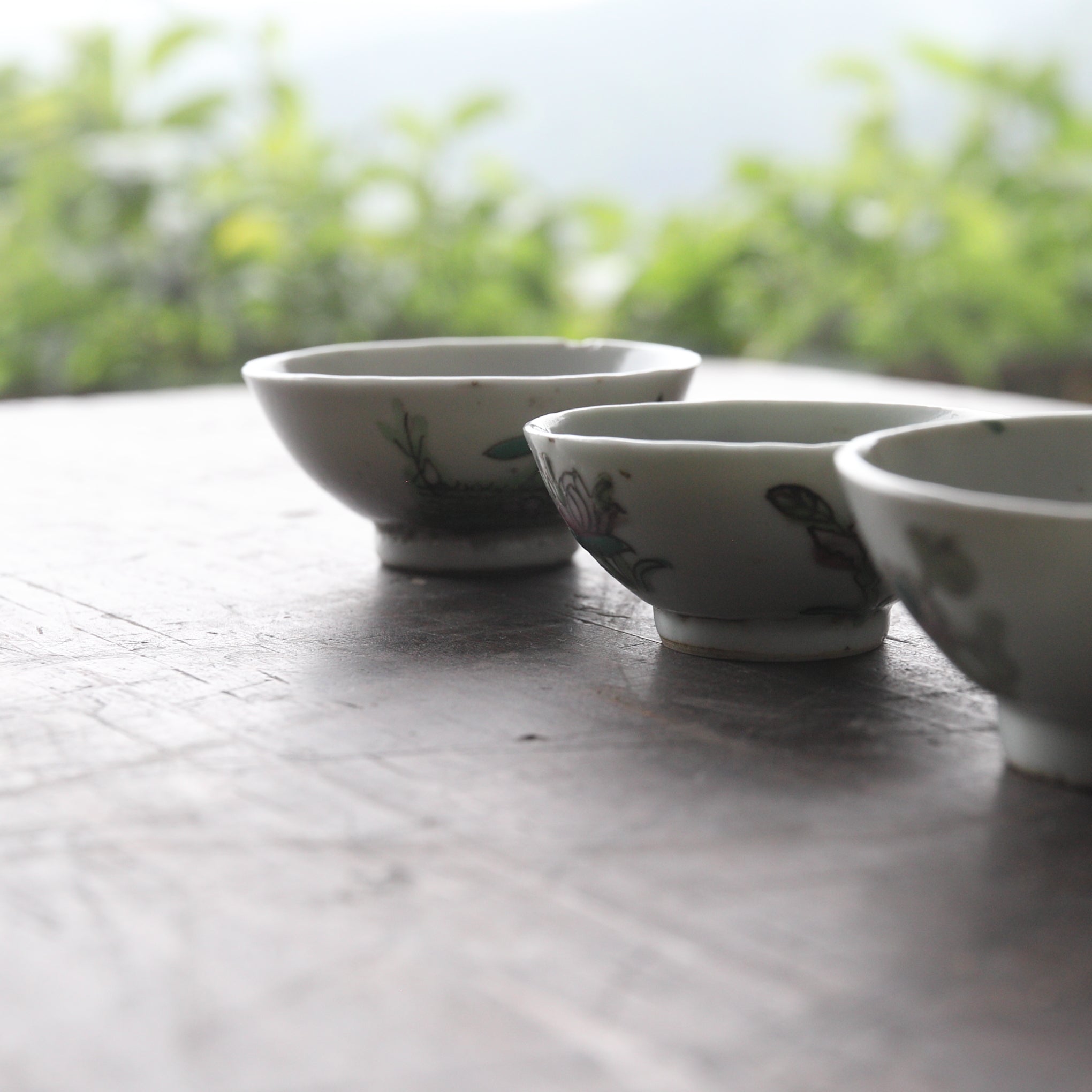 TEETASSE, 5er-set, Qing-Dynastie(1616–1911 n. Chr.)