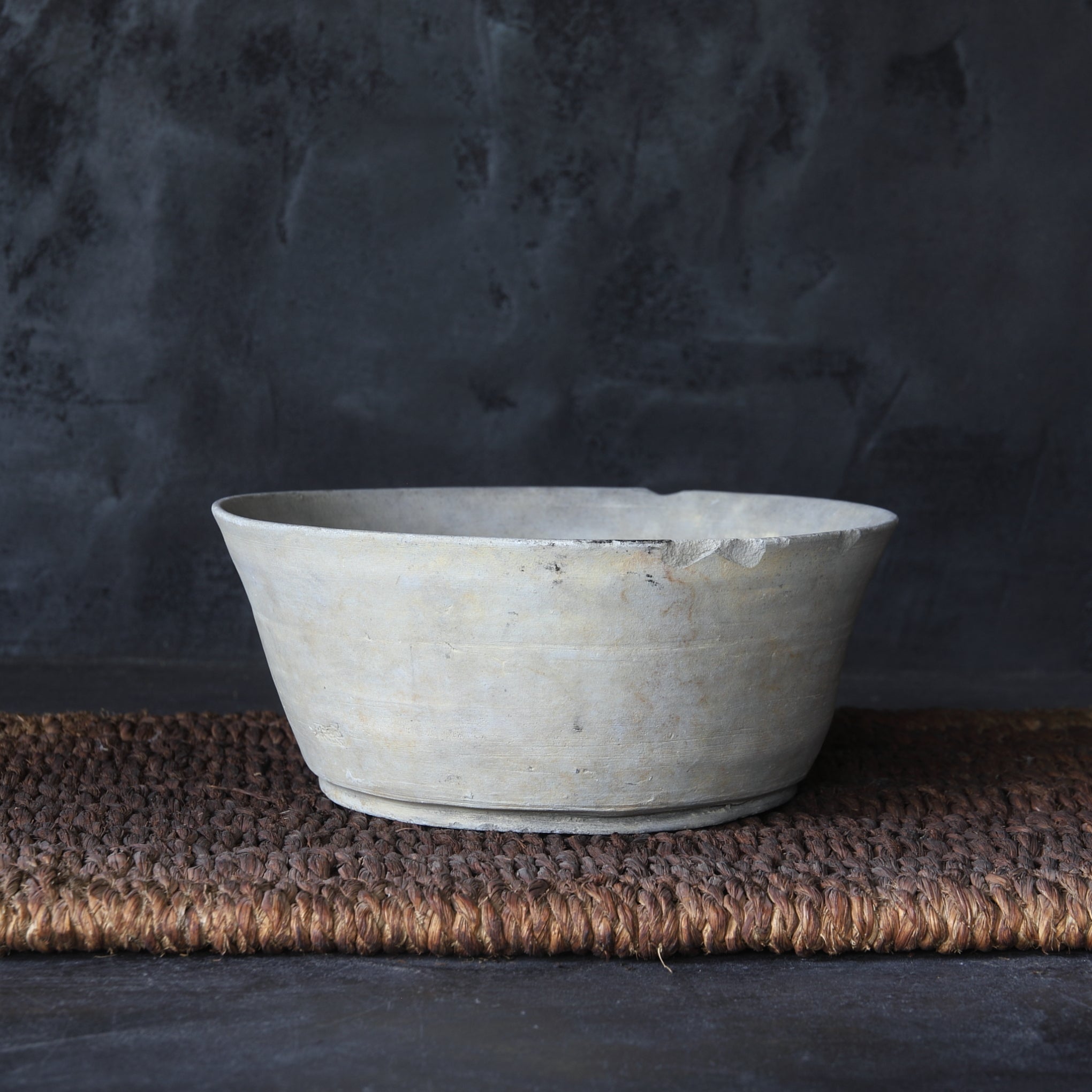 LARGE BOWL, Sue Ware, mino stamp, Nara Period(710–794CE)