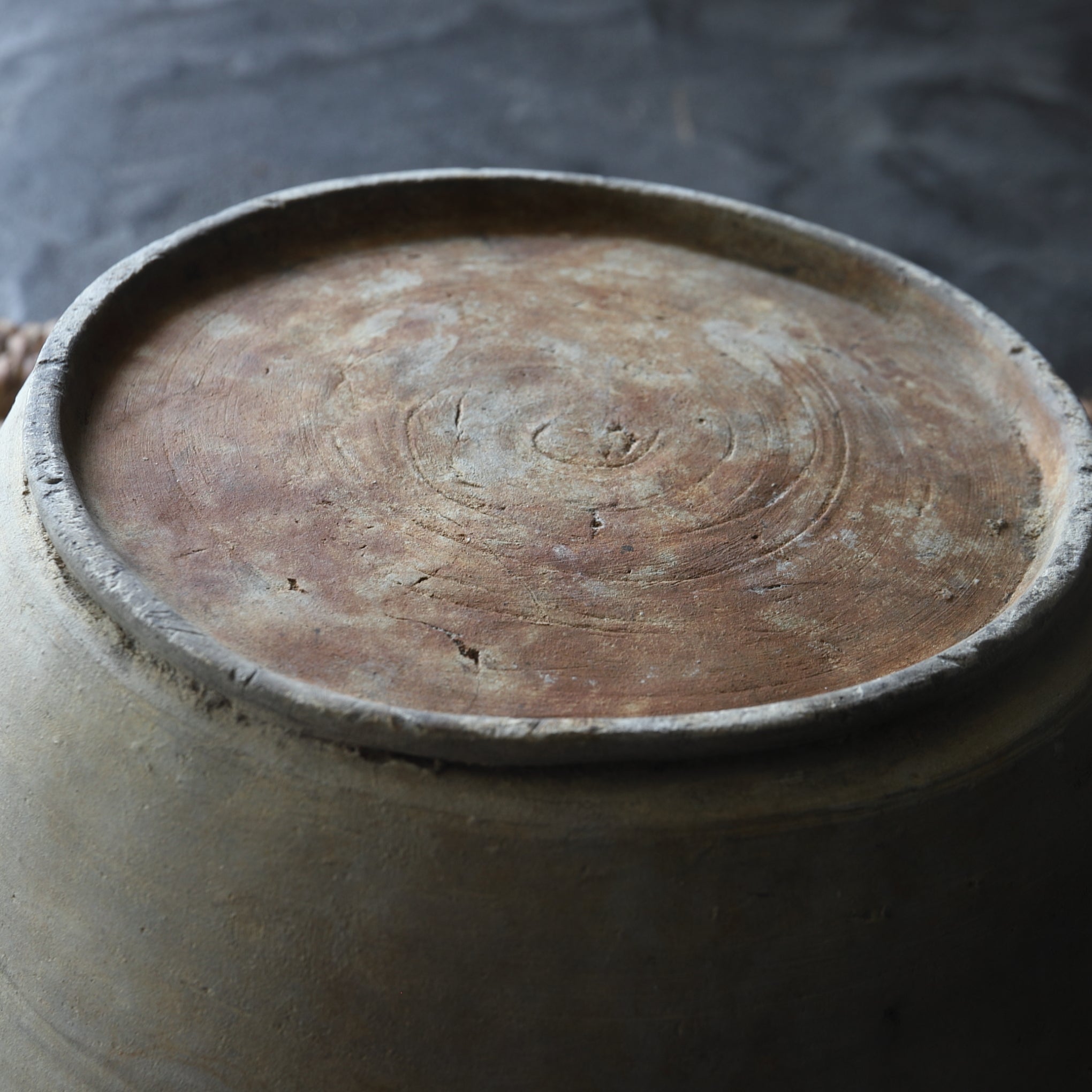LARGE BOWL, Sue Ware, mino stamp, Nara Period(710–794CE)