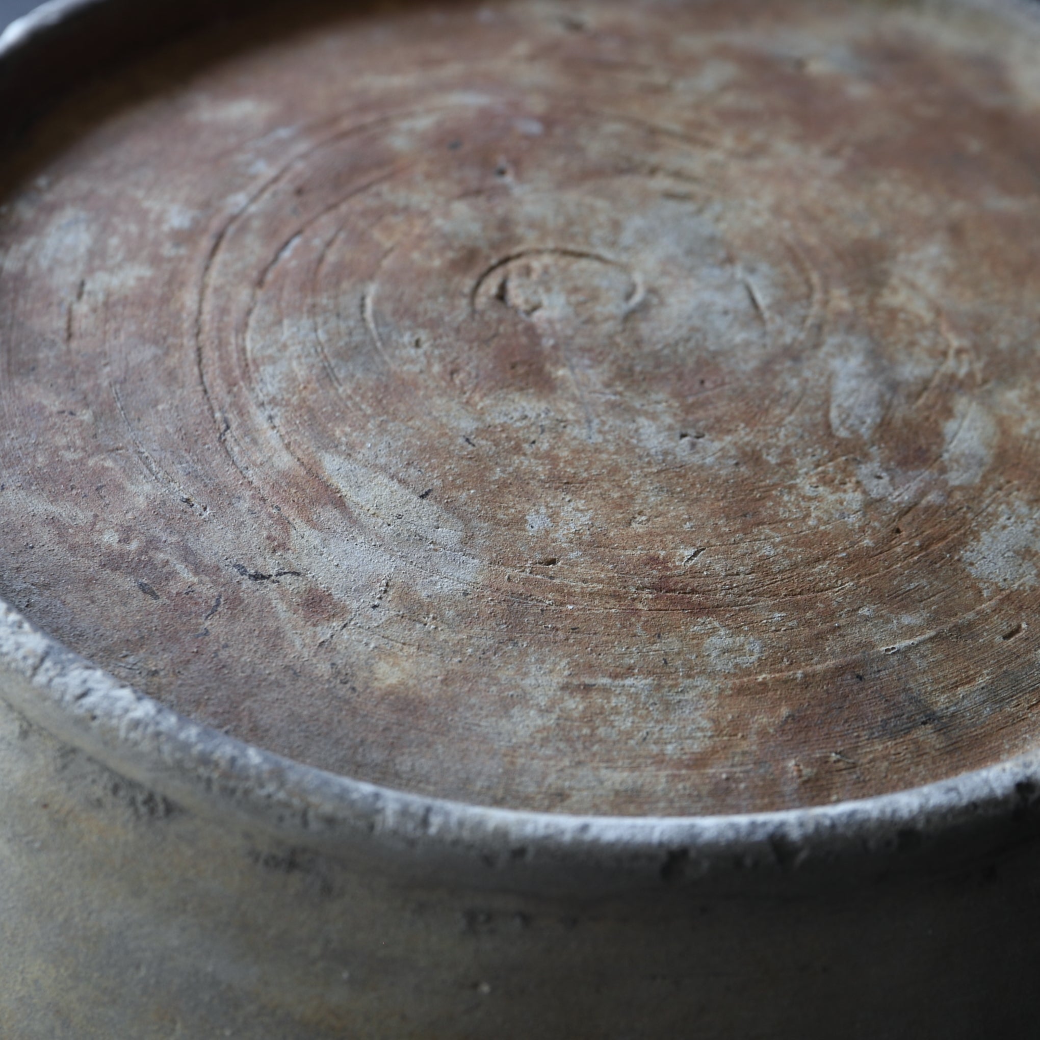 LARGE BOWL, Sue Ware, mino stamp, Nara Period(710–794CE)