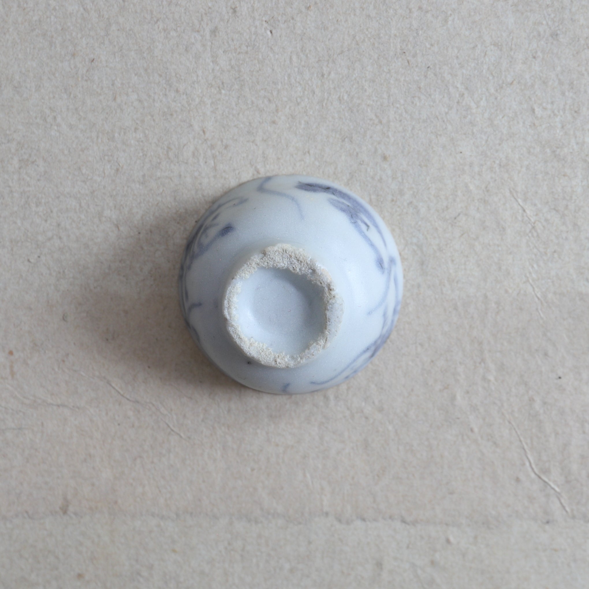 TEA CUP, With underglaze blue grass design, set of 10, Ming Dynasty(1368–1644CE)
