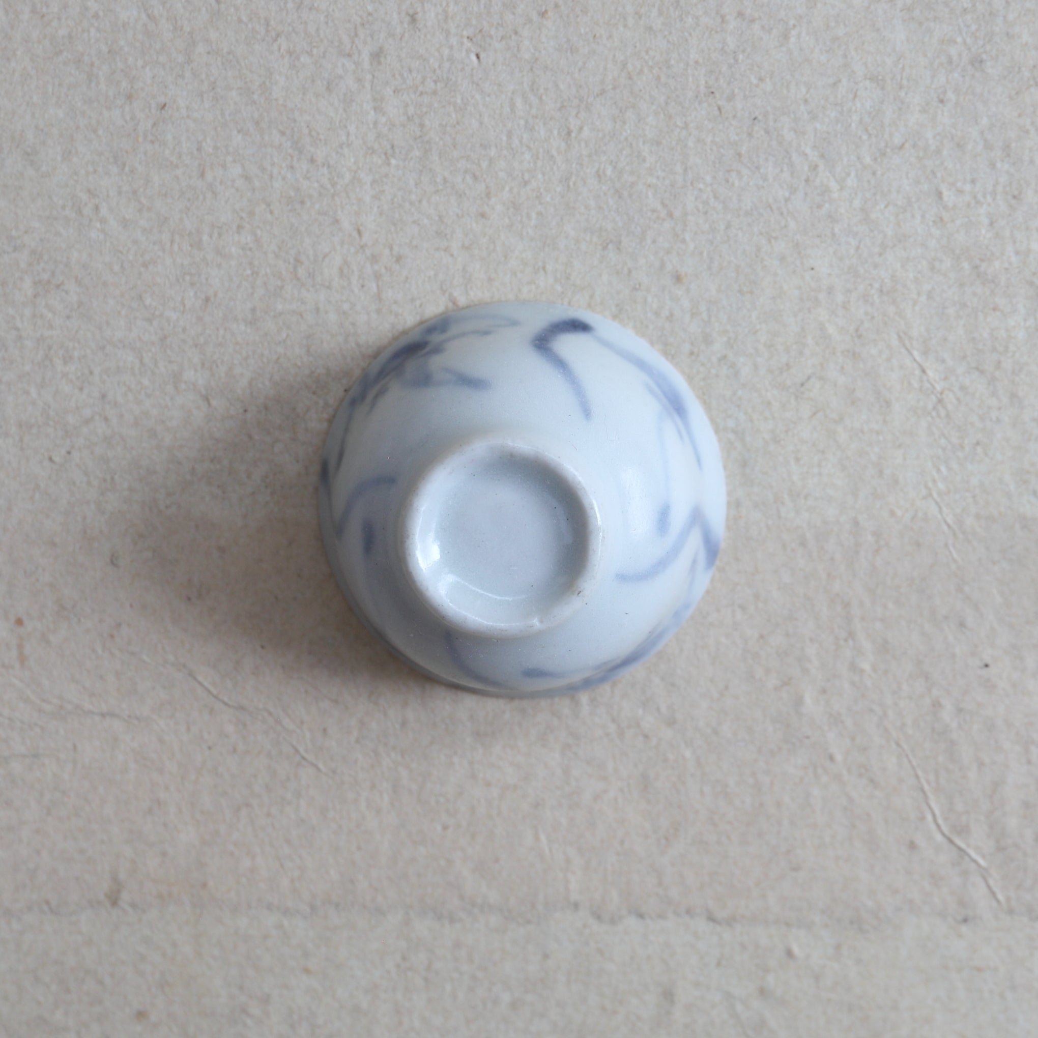 TEA CUP, With underglaze blue grass design, set of 10, Ming Dynasty(1368–1644CE)