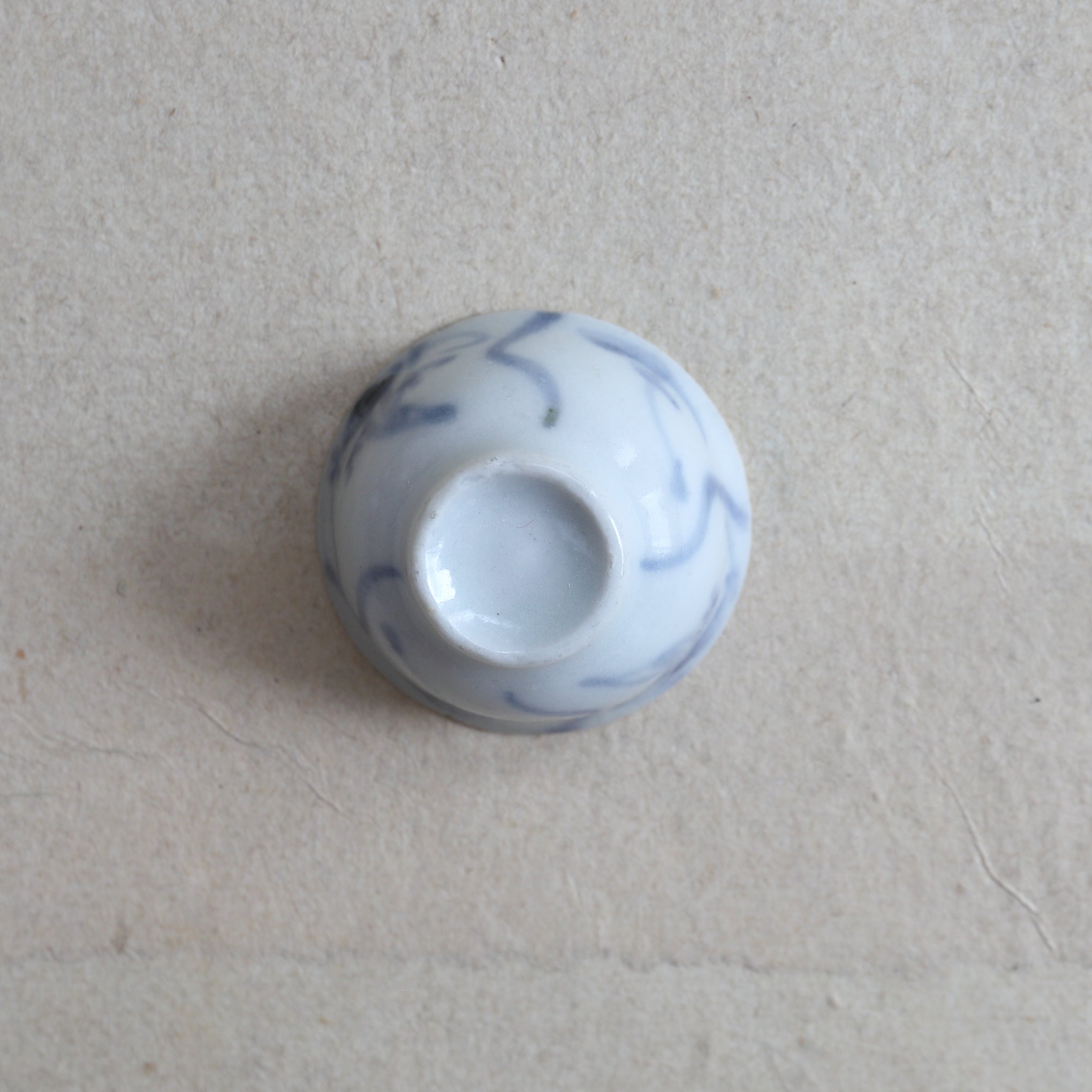 TEA CUP, With underglaze blue grass design, set of 10, Ming Dynasty(1368–1644CE)