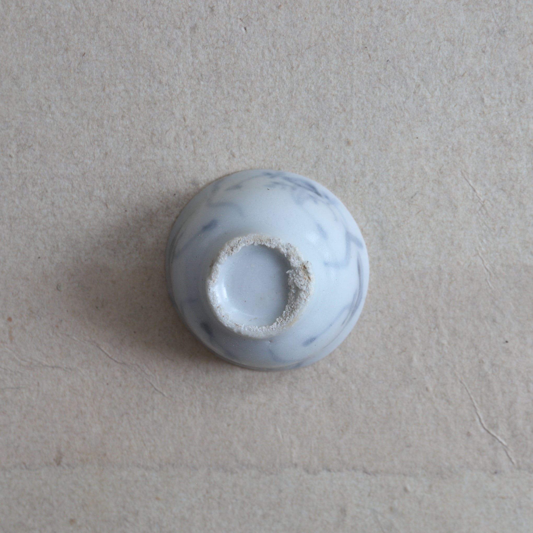 TEA CUP, With underglaze blue grass design, set of 10, Ming Dynasty(1368–1644CE)