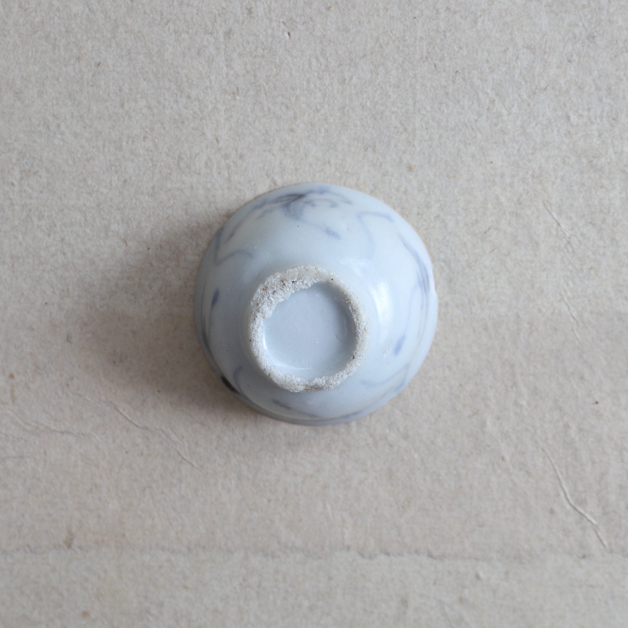 TEA CUP, With underglaze blue grass design, set of 10, Ming Dynasty(1368–1644CE)