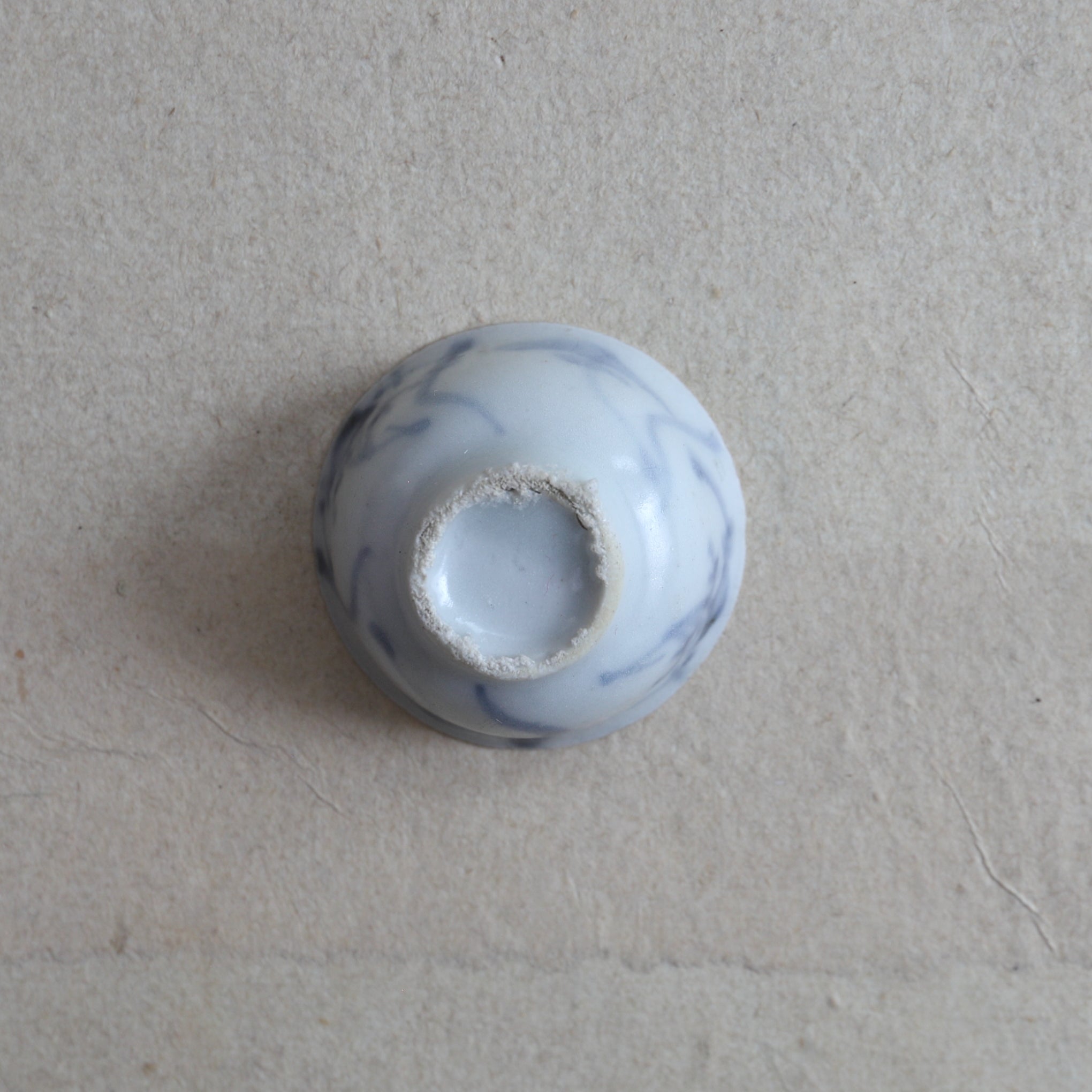 TEA CUP, With underglaze blue grass design, set of 10, Ming Dynasty(1368–1644CE)
