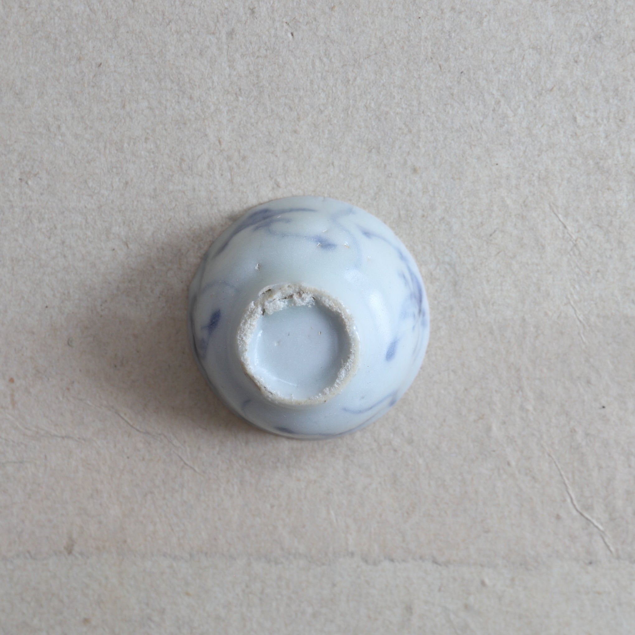 TEA CUP, With underglaze blue grass design, set of 10, Ming Dynasty(1368–1644CE)