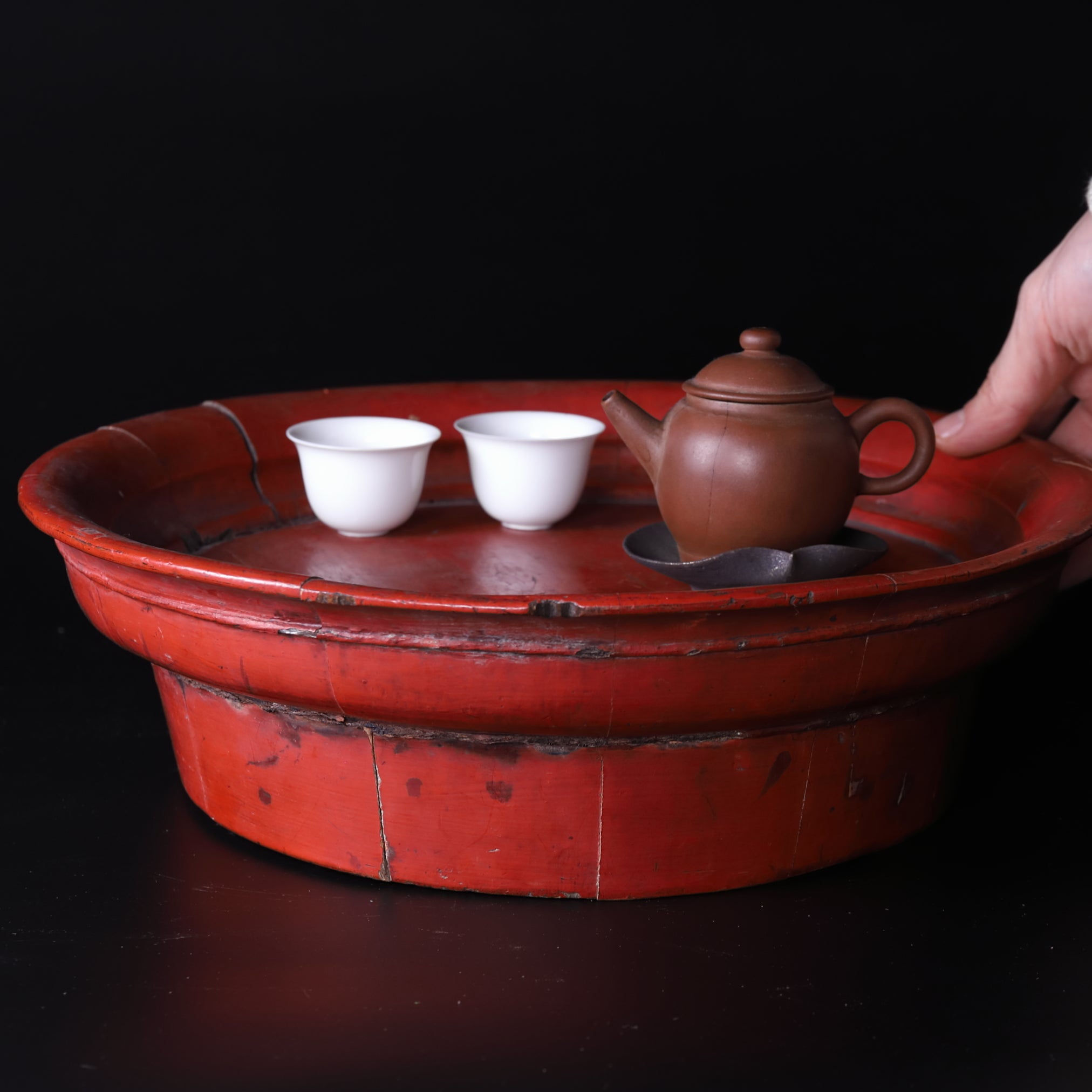 FOOTED ZEN, ø 31 cm, Qing Dynasty(1616–1911CE)