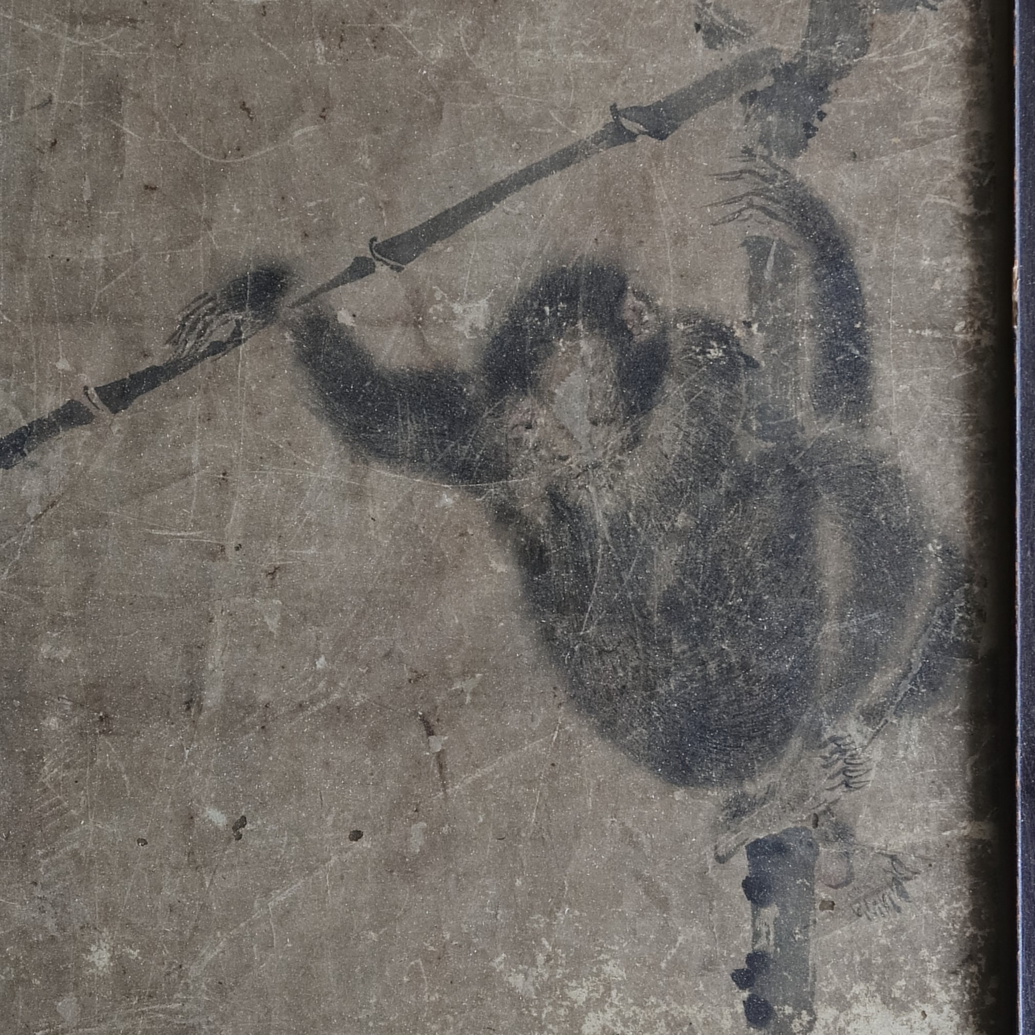 安土桃山–江戸時代 水墨画 竹に猿猴図(1573–1867CE)