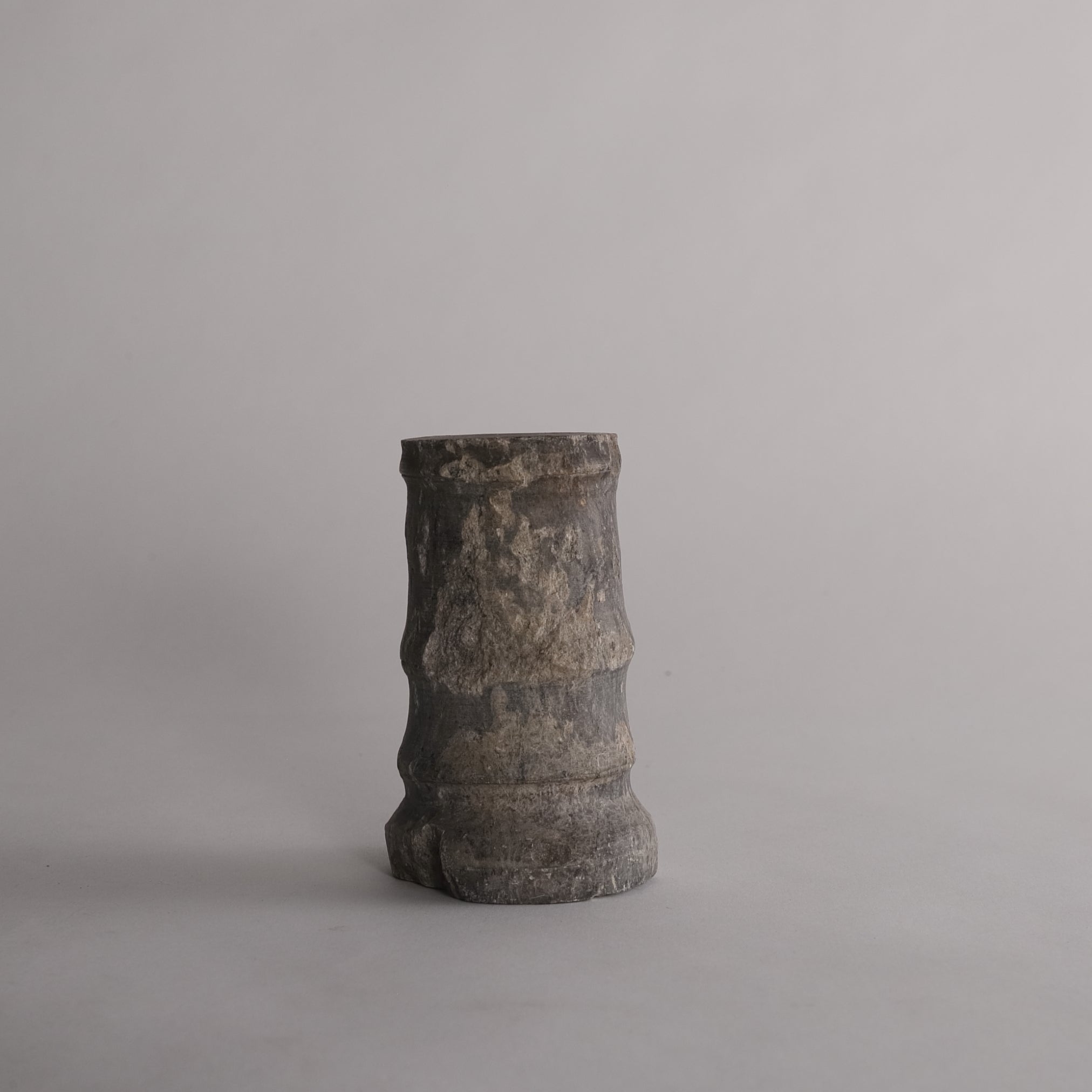 POT À PINCEAUX DE BAMBOU EN PIERRE