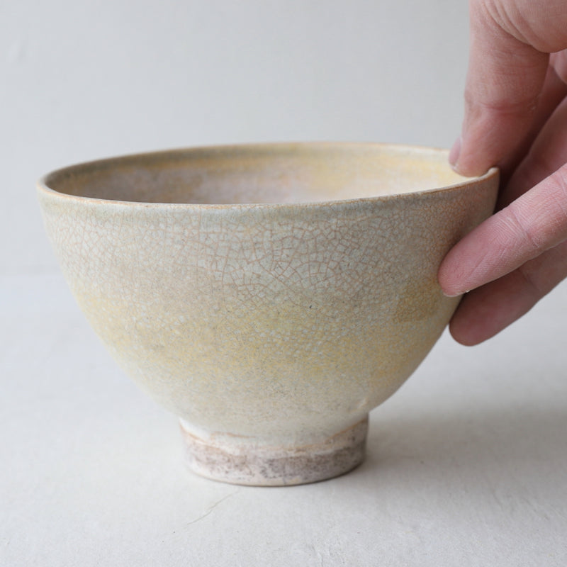 クメール灰釉茶碗 b 12-16世紀