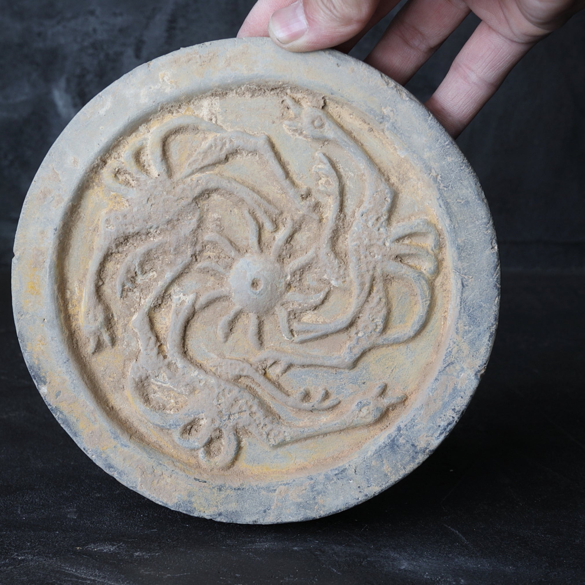 ROOF TILE(fragment), Goryeo Dynasty(918–1392CE)