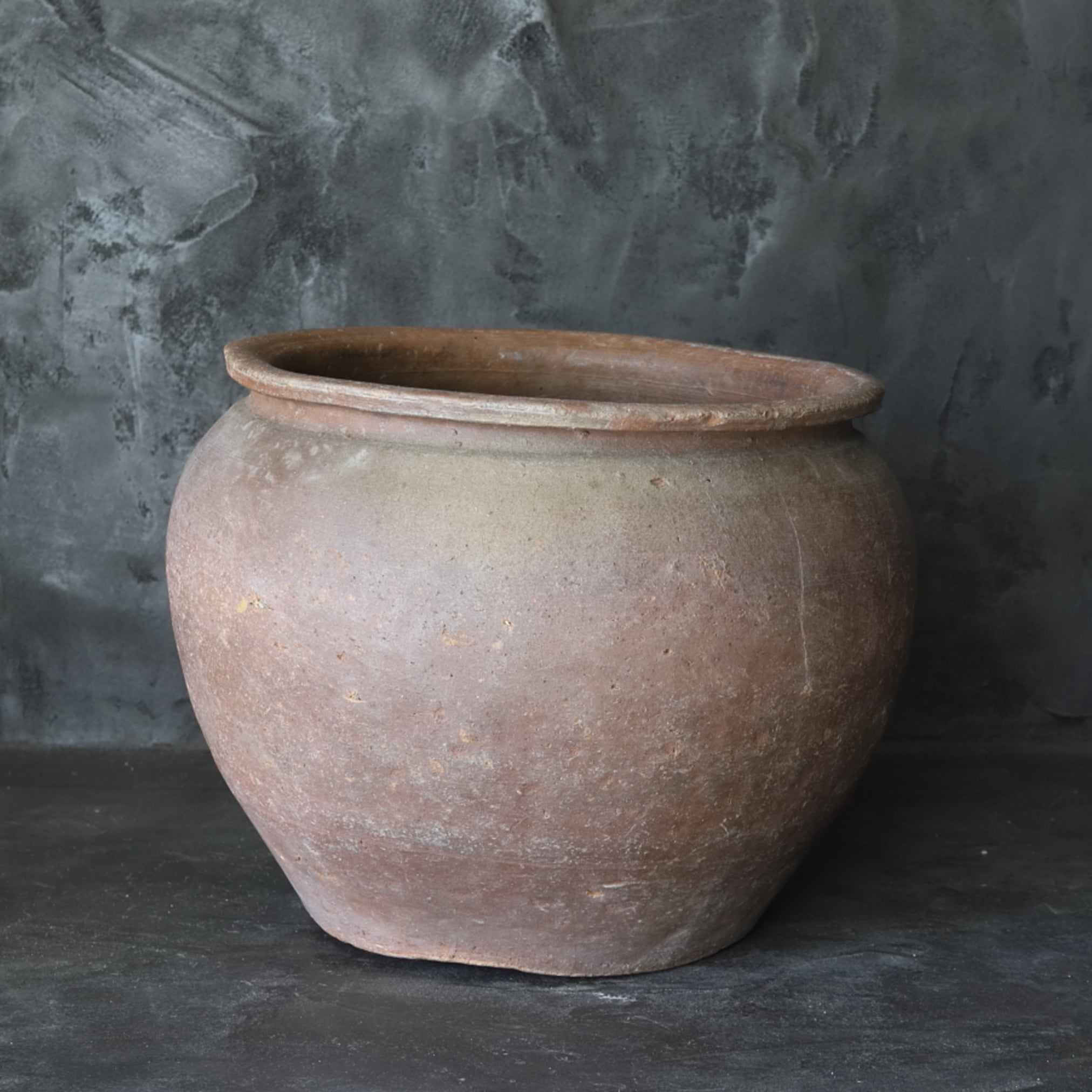 LARGE WIDE-MOUTHED JAR, Ko-Tokoname, Edo Period(1603–1867CE)