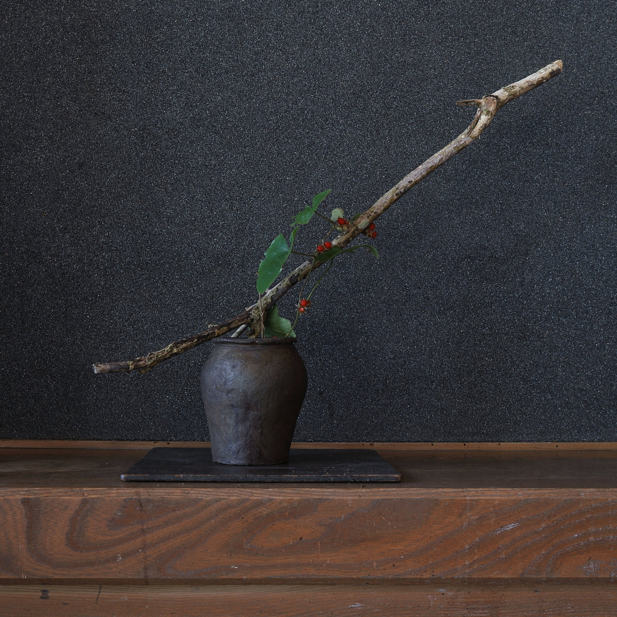 室町時代 古常滑 種壺（1336–1573 CE） | 入蘆花（ロカニイル）