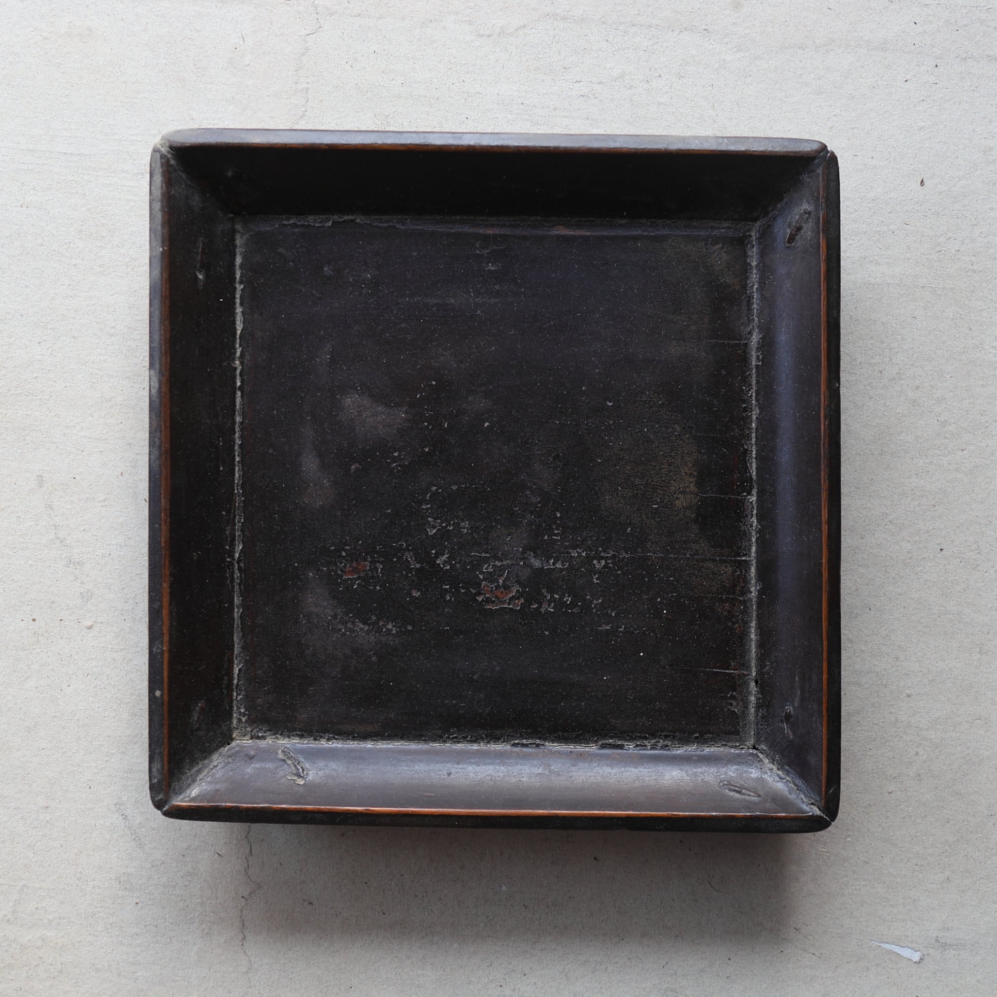 BANDEJA CUADRADA PARA SENCHA DE MADERA, a1, Dinastía Joseon(1392–1897 d. C.)