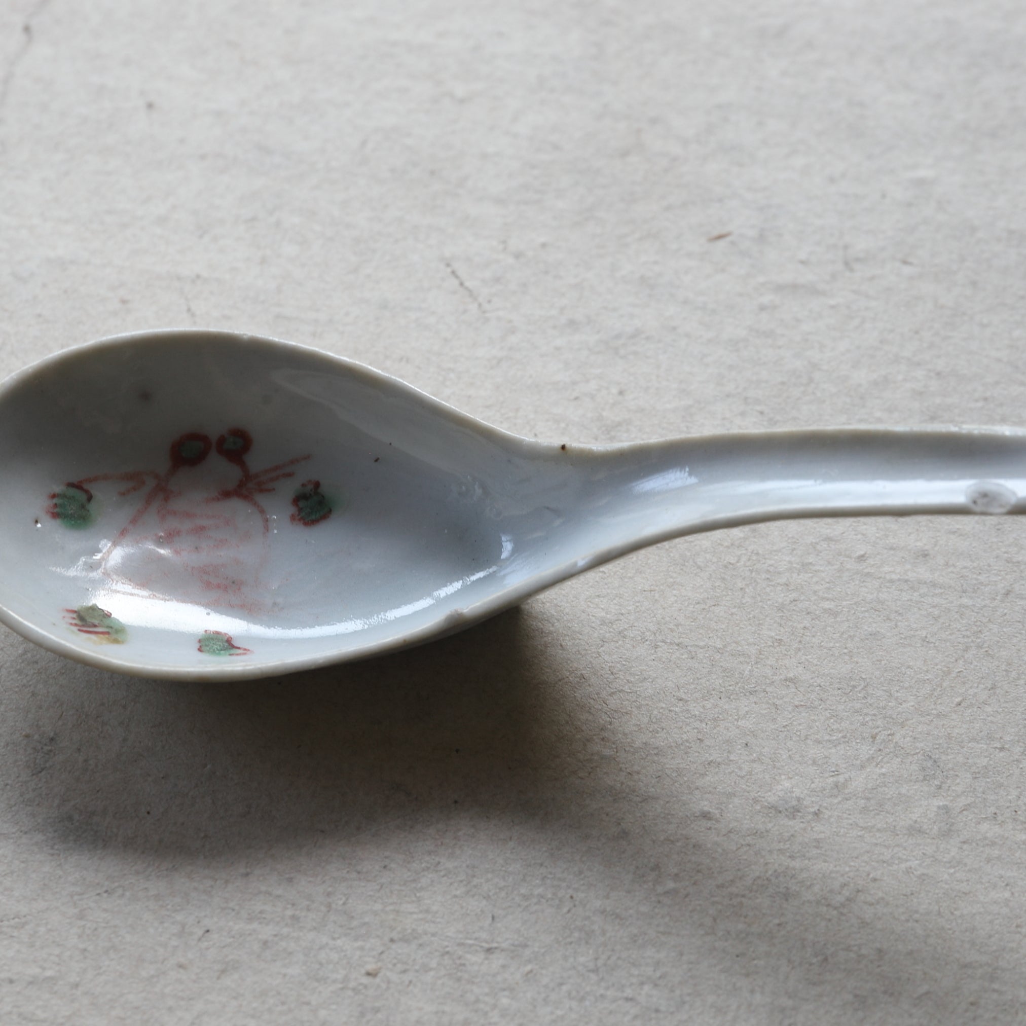 CUCCHIAIO DA ZUPPA CINESE, b1, Dinastia Qing(1616–1911 d.C.)